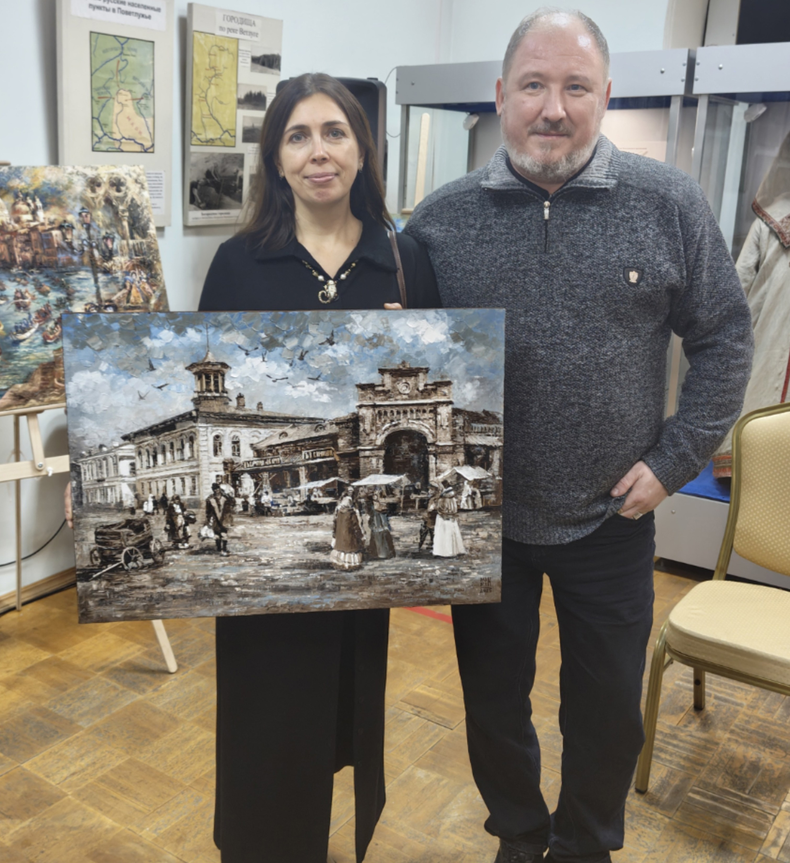 Ветлужский краеведческий музей. Художник Марина Новосельская