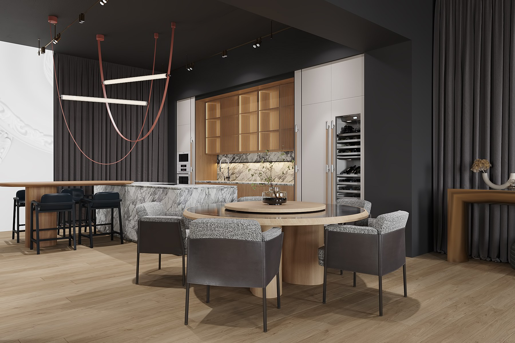 ЭЛИТАРНЫЙ / интерьерный салон, 398 м². Rezells Architects — студия дизайна жилых и коммерческих интерьеров