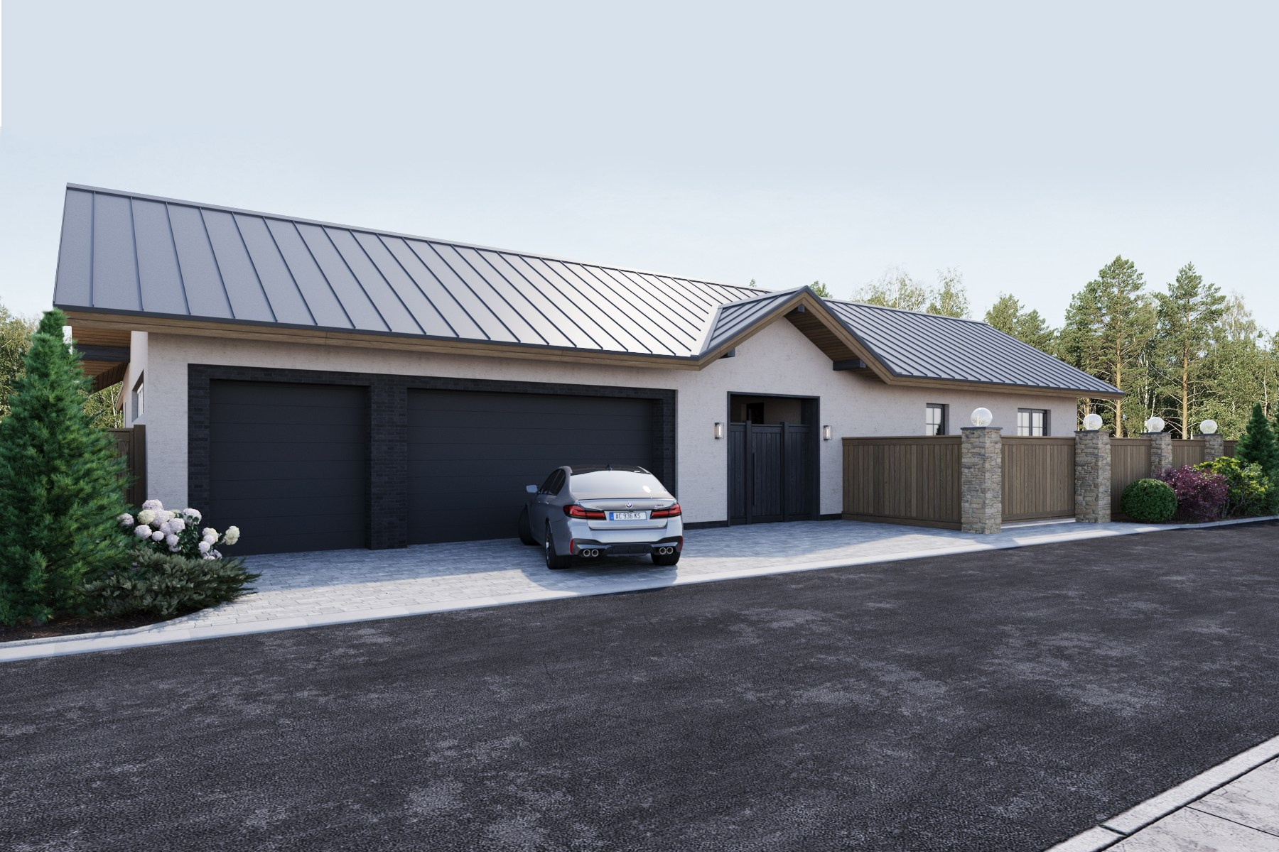 Загородная резиденция «Палитра». Rezells Architects — студия дизайна жилых и коммерческих интерьеров