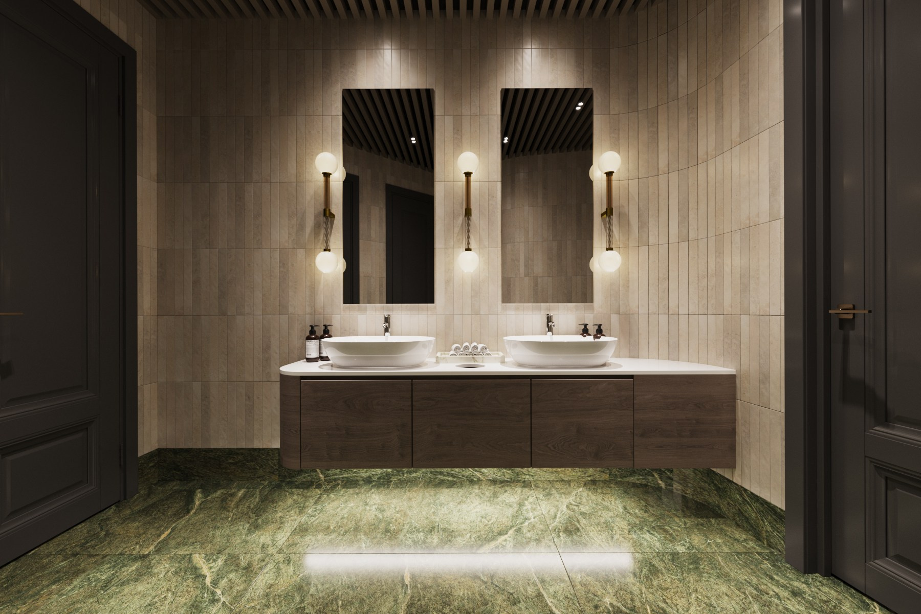 LOOM / ресторан, 380 м². Rezells Architects — студия дизайна жилых и коммерческих интерьеров