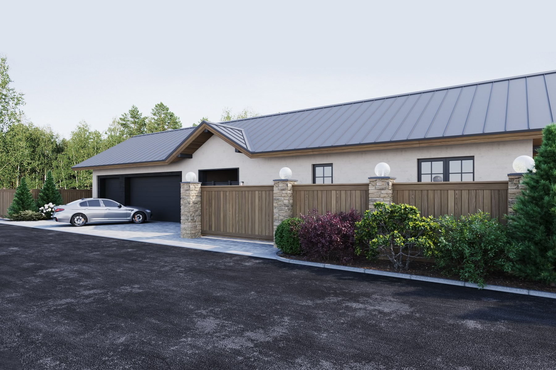 Загородная резиденция «Палитра». Rezells Architects — студия дизайна жилых и коммерческих интерьеров