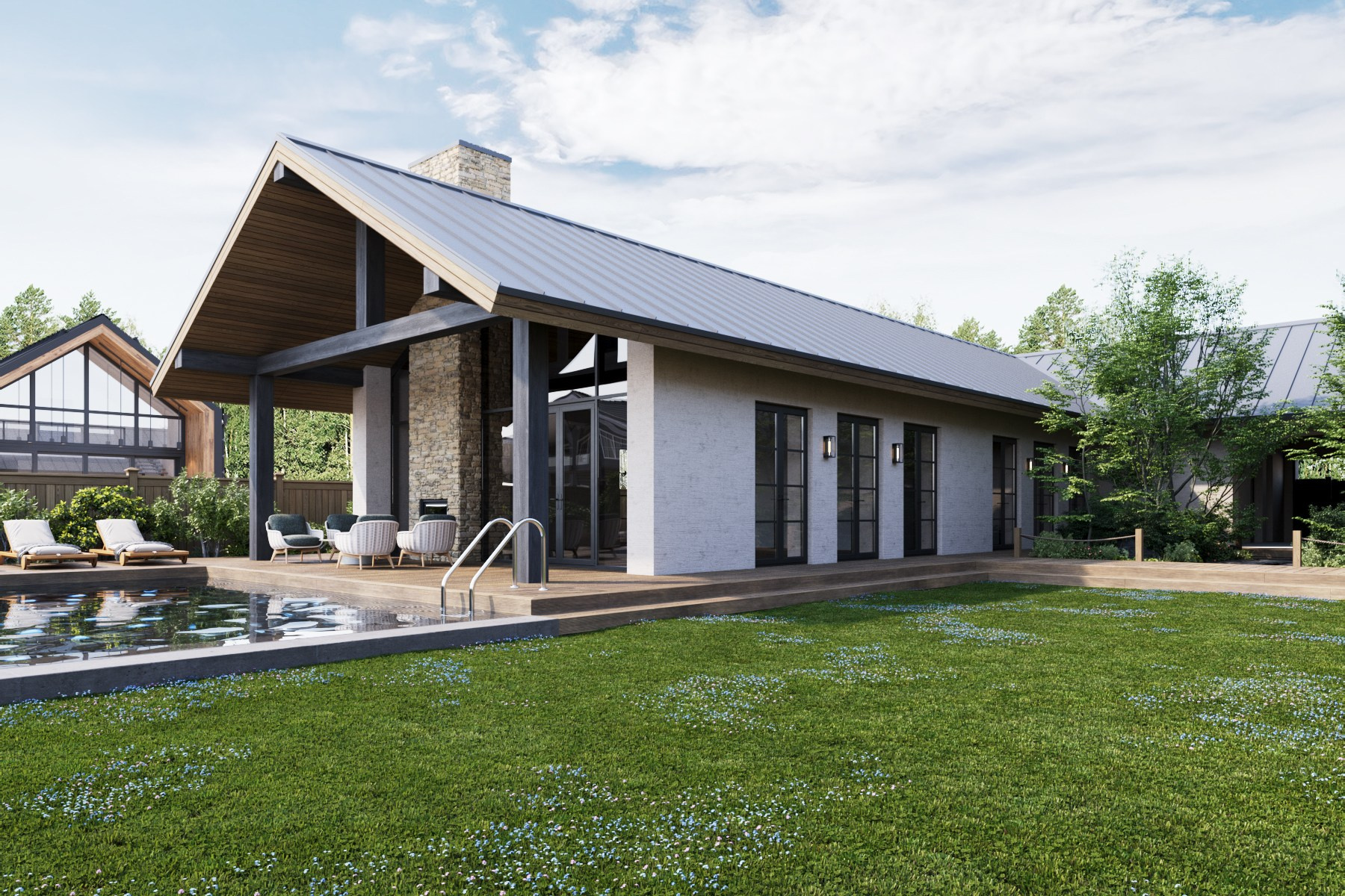 Загородная резиденция «Палитра». Rezells Architects — студия дизайна жилых и коммерческих интерьеров