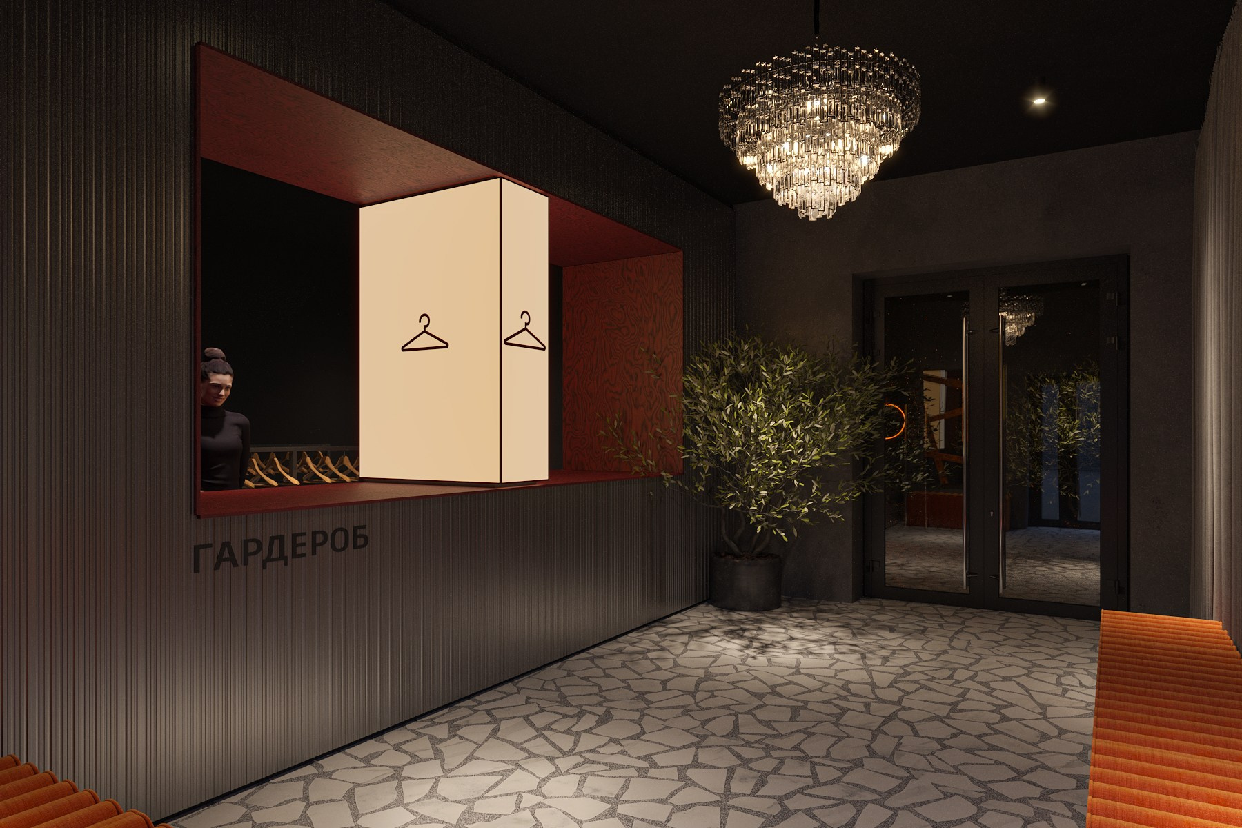 ЦЕХ / пространство для вечеринок на месте старой кондитерской фабрики, 300 м². Rezells Architects — студия дизайна жилых и коммерческих интерьеров