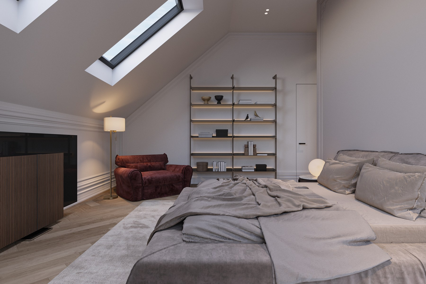 Резиденция Red House. Rezells Architects — дизайн жилых и коммерческих интерьеров