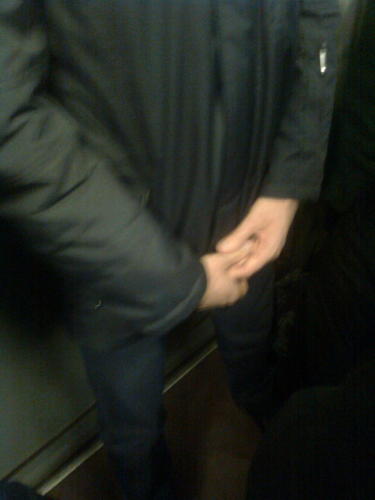 Питерское метро. Художник. Фотограф