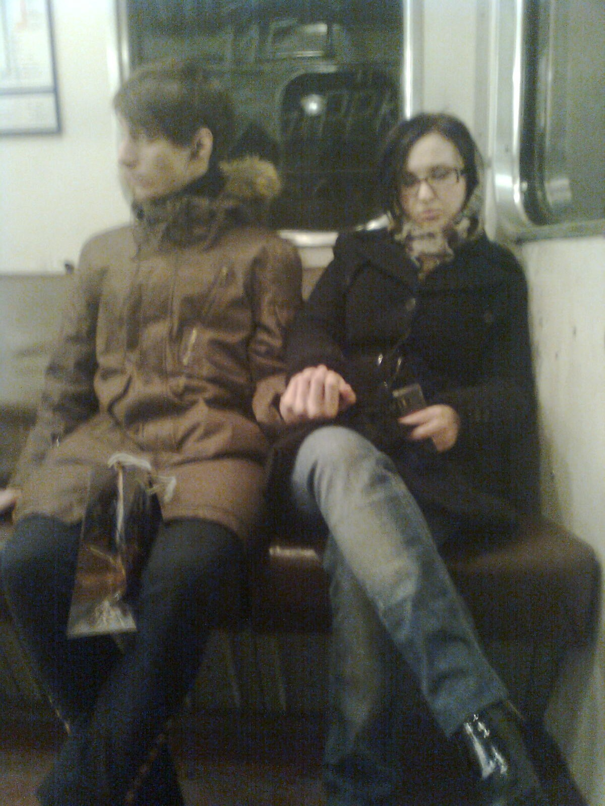 Питерское метро. Художник. Фотограф