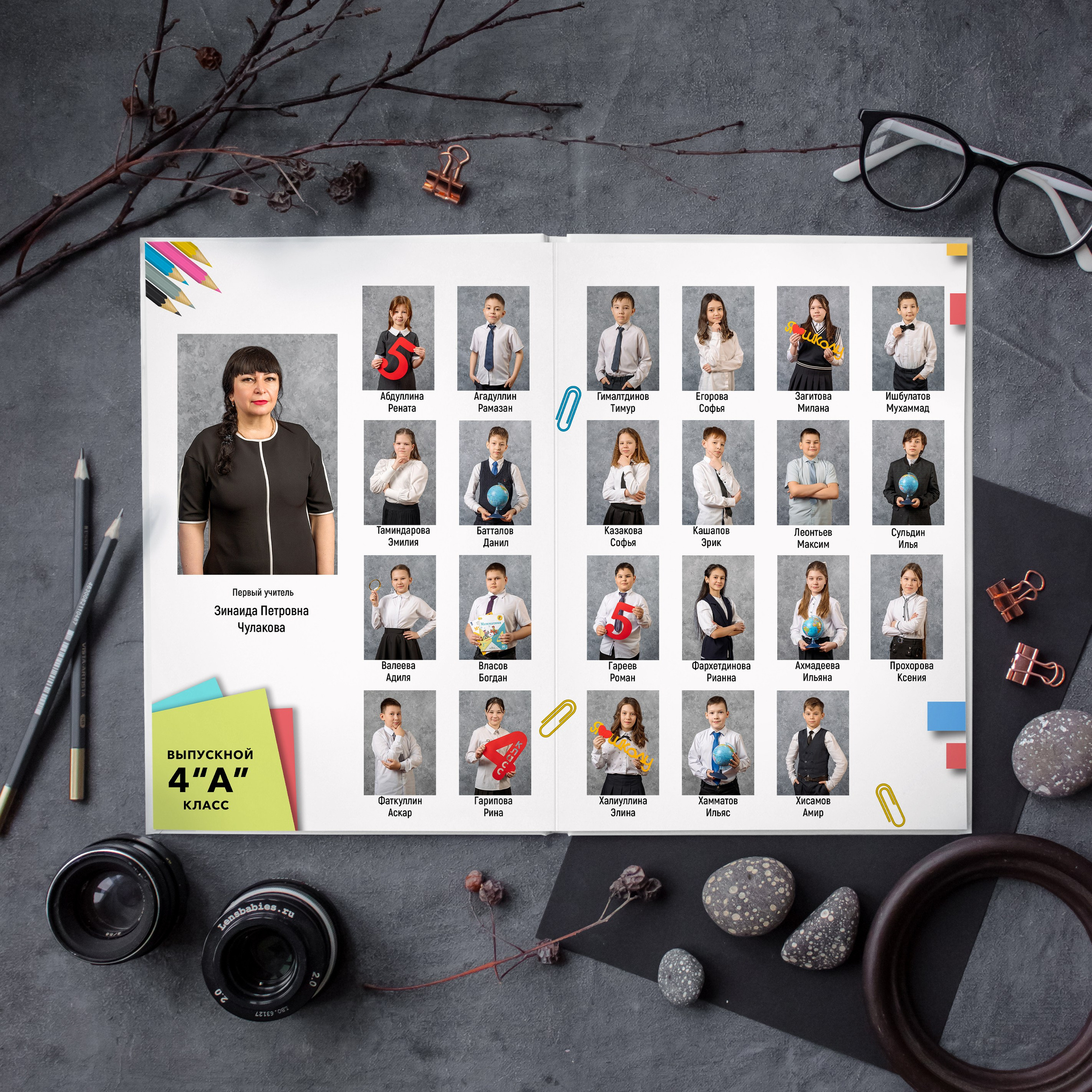 Папка на один разворот началка