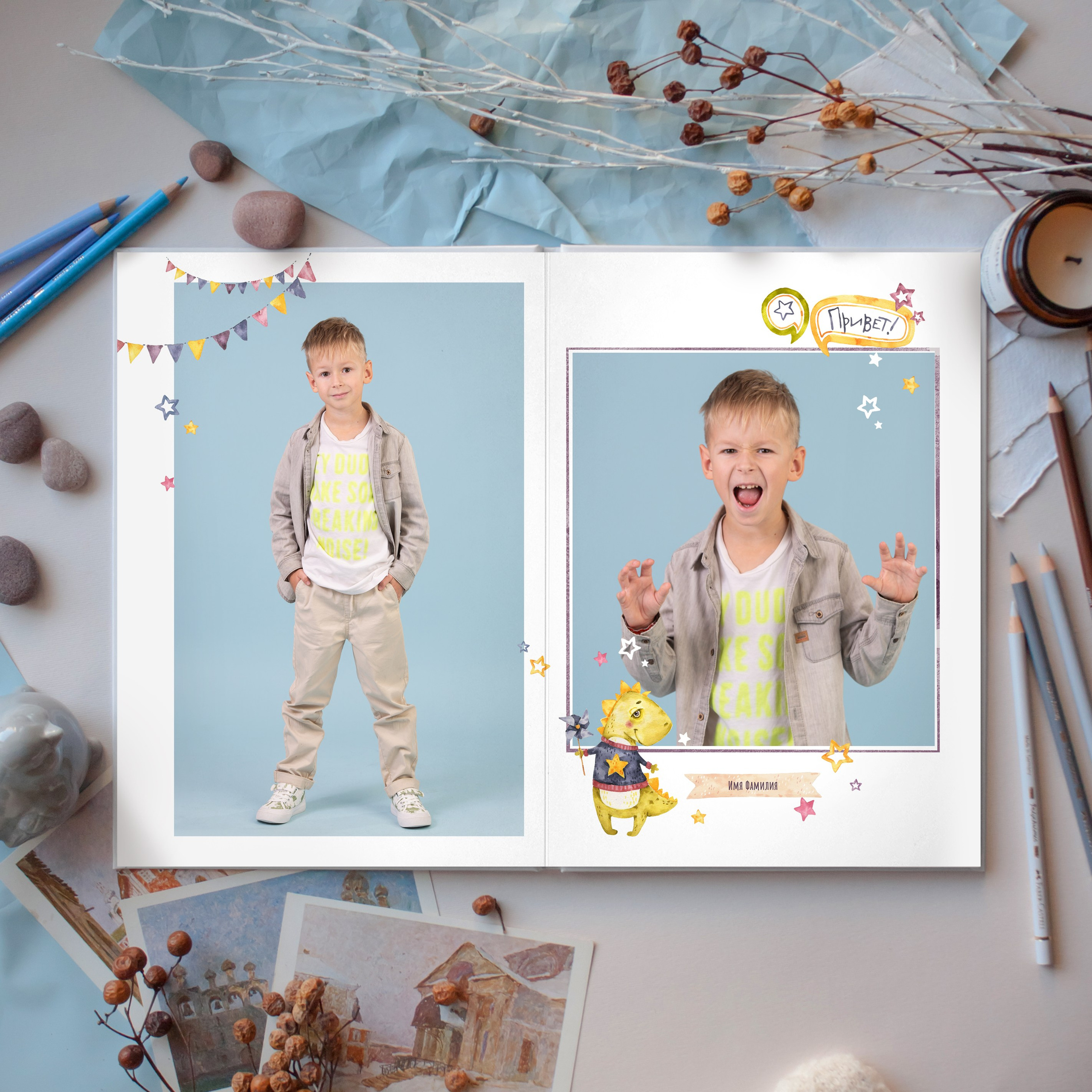 Альбом Динозаврики. Фотограф Дарья Нагайцева