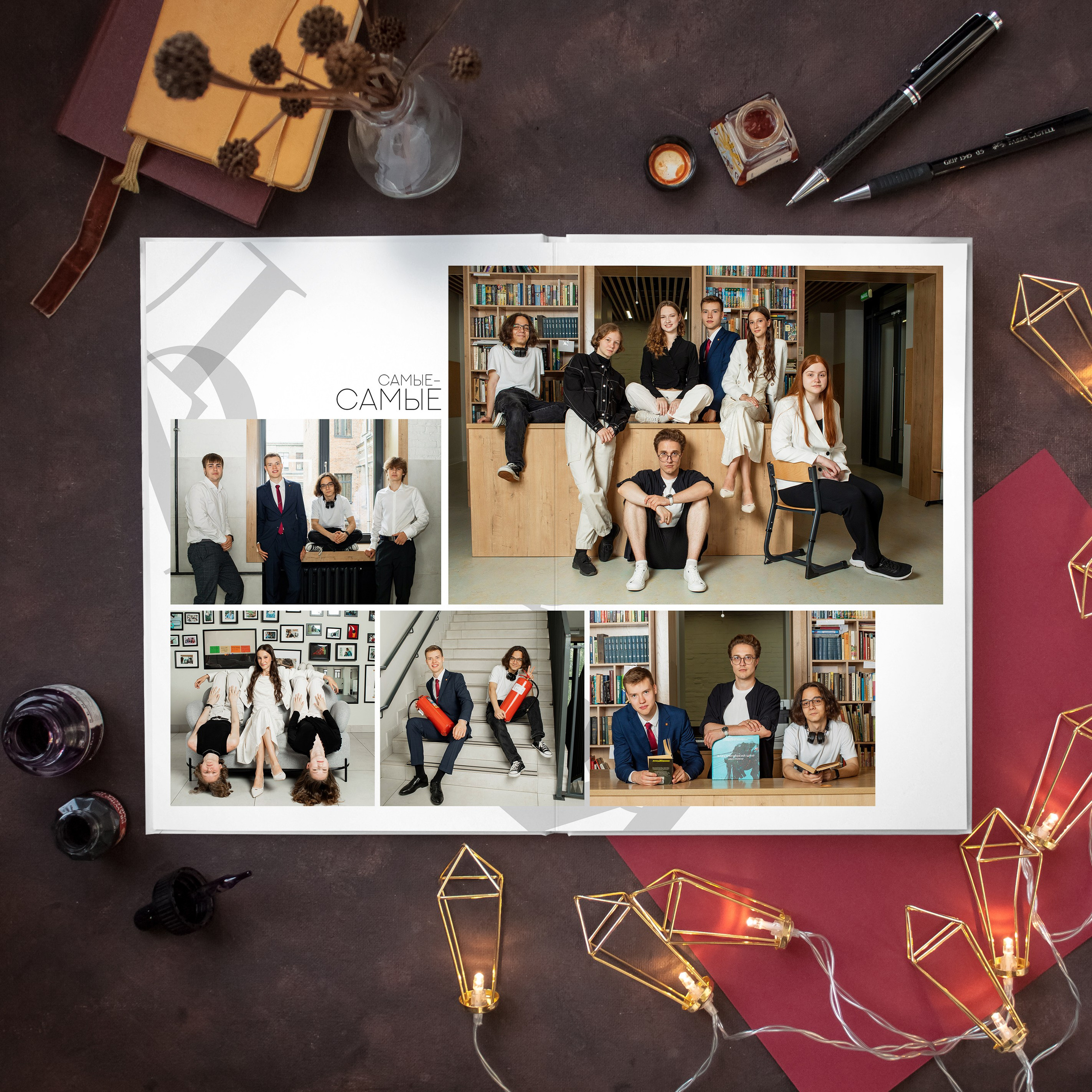 Дизайн «Белый». Выпускные альбомы в Новосибирске фотограф Надежда Ефремова