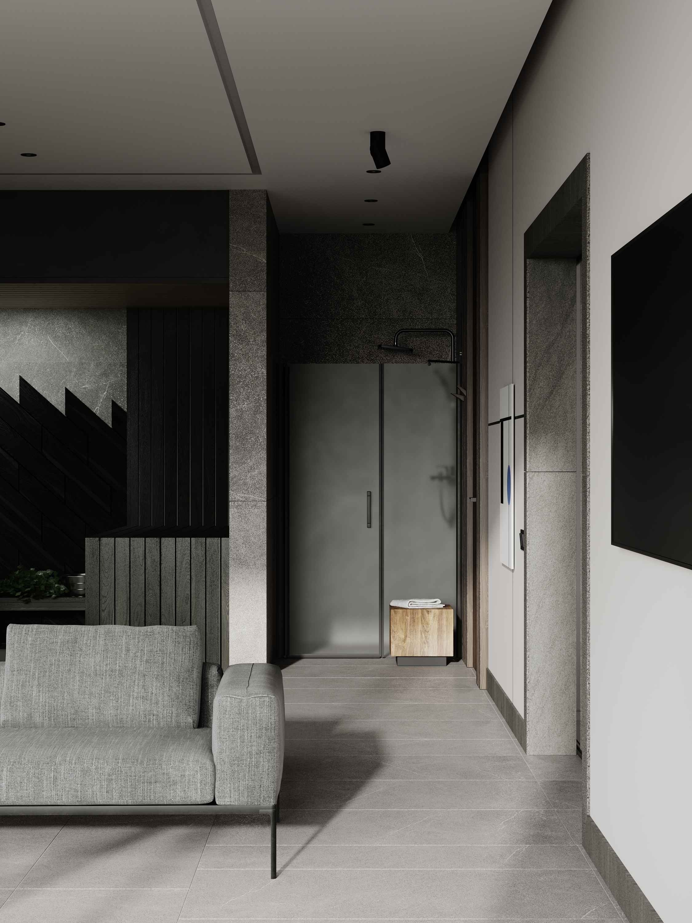 Дизайн интерьера частного банного комплекса «Scala spa» в Самаре и Тольятти. Студия дизайна интерьера «Строчка» | Москва, Санкт-Петербург, Самара, Казань, Тольятти, Ульяновск и другие города России