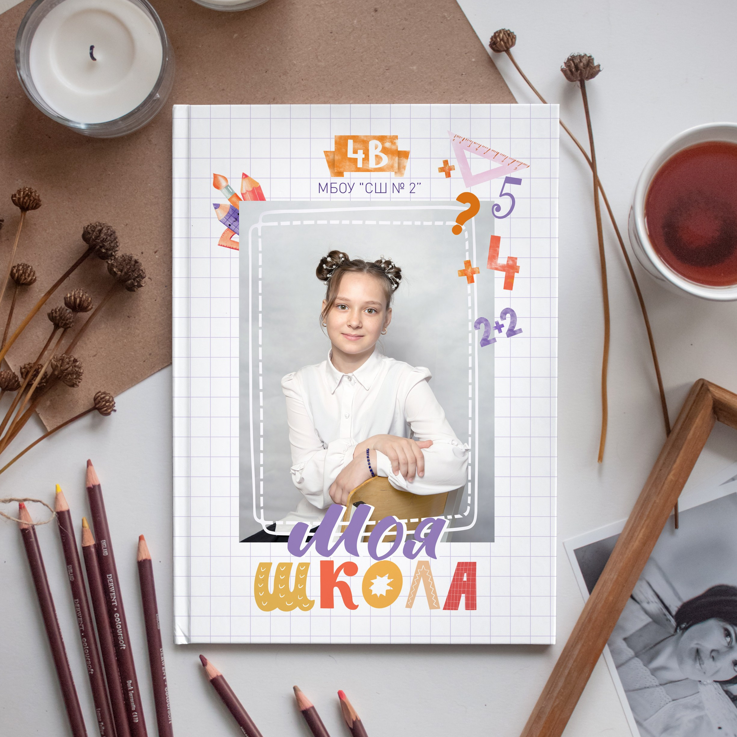 Дизайны Обложек. Выпускные альбомы. Евпатория. Школьный фотограф