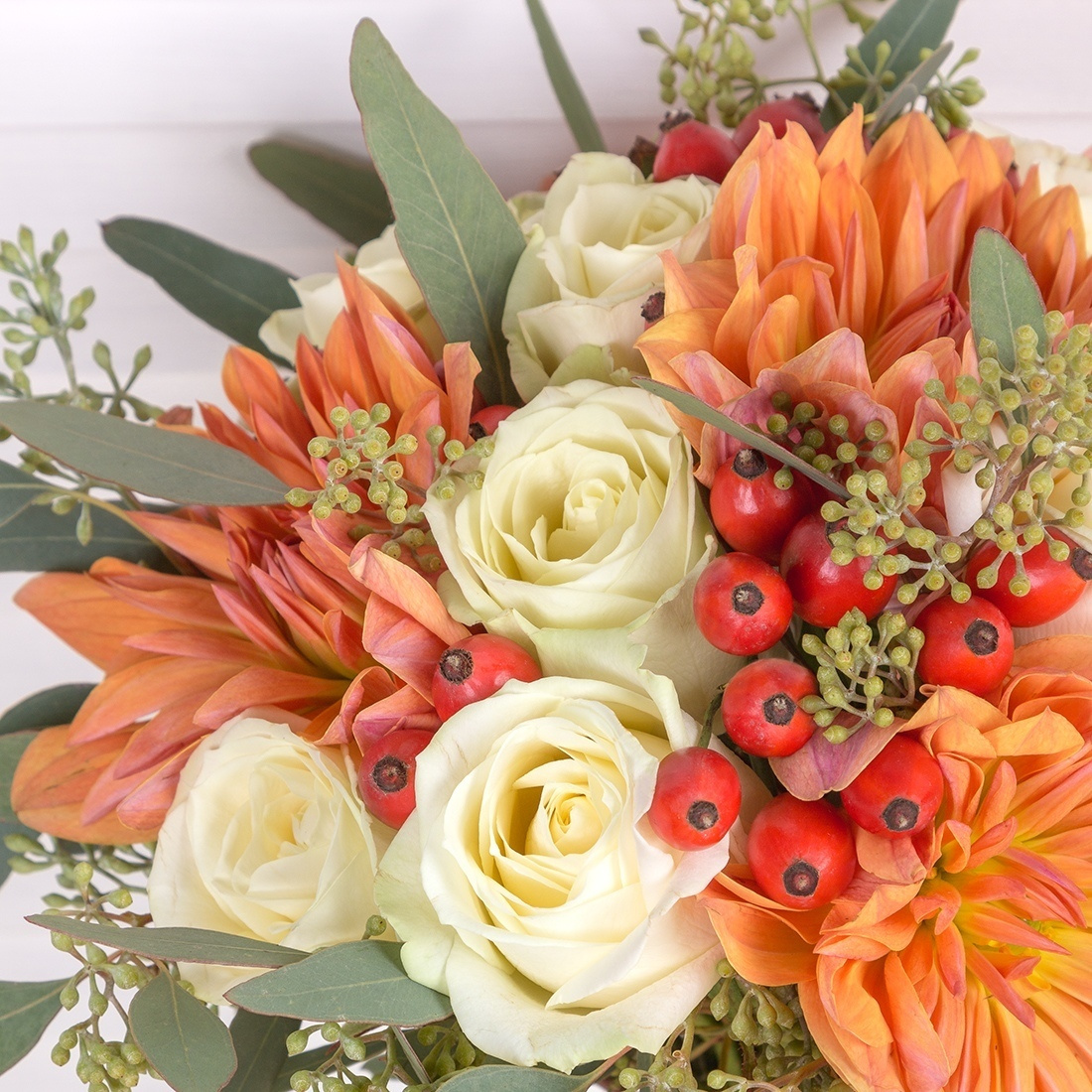 Осенний букет невесты. Флорист Маргарита Гладкова