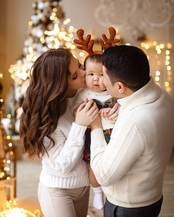 Новогодняя фотосессия в студии, Минск, пр. Независимости