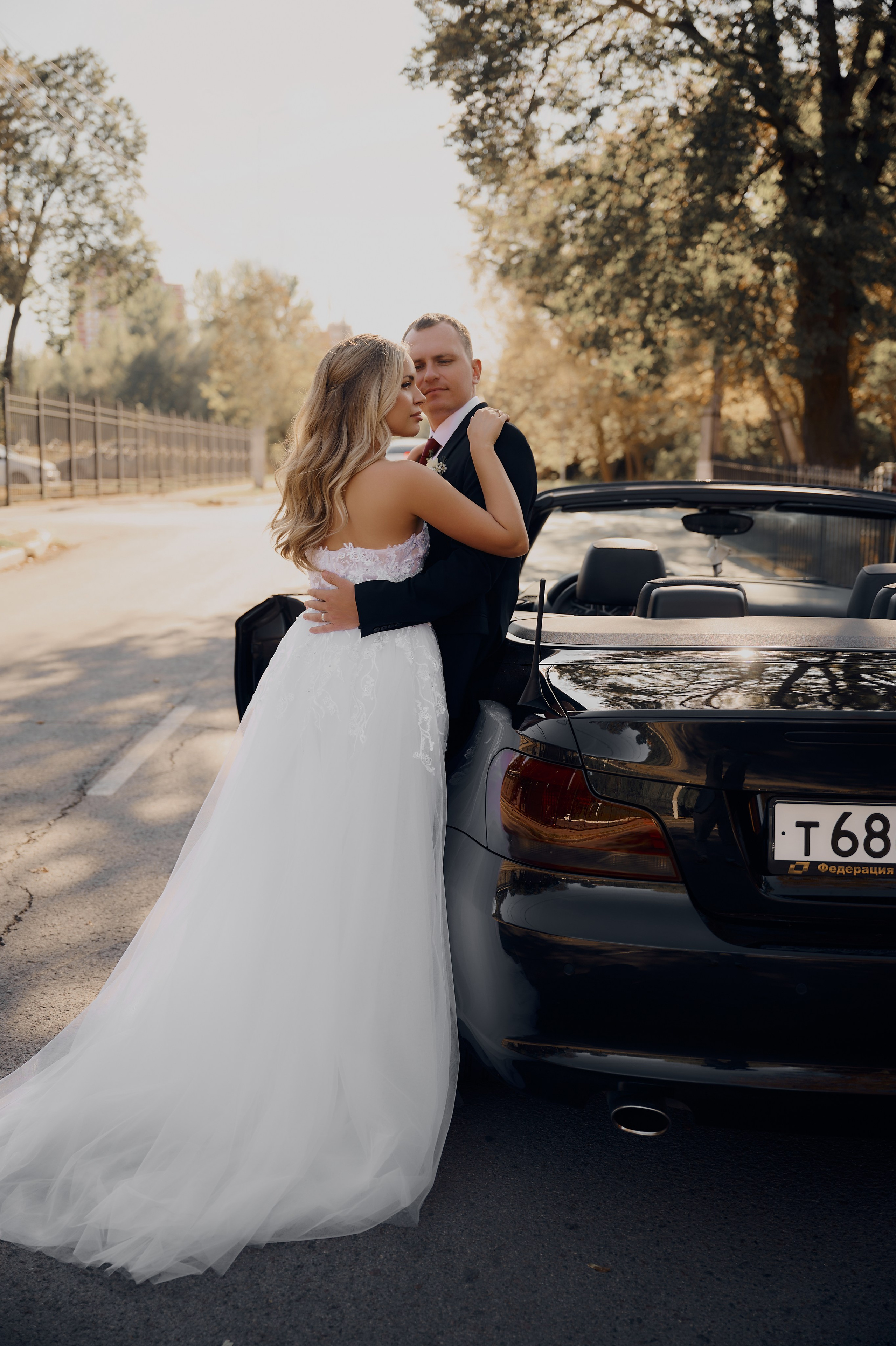 Свадебная фотосессия в Платоновском парке