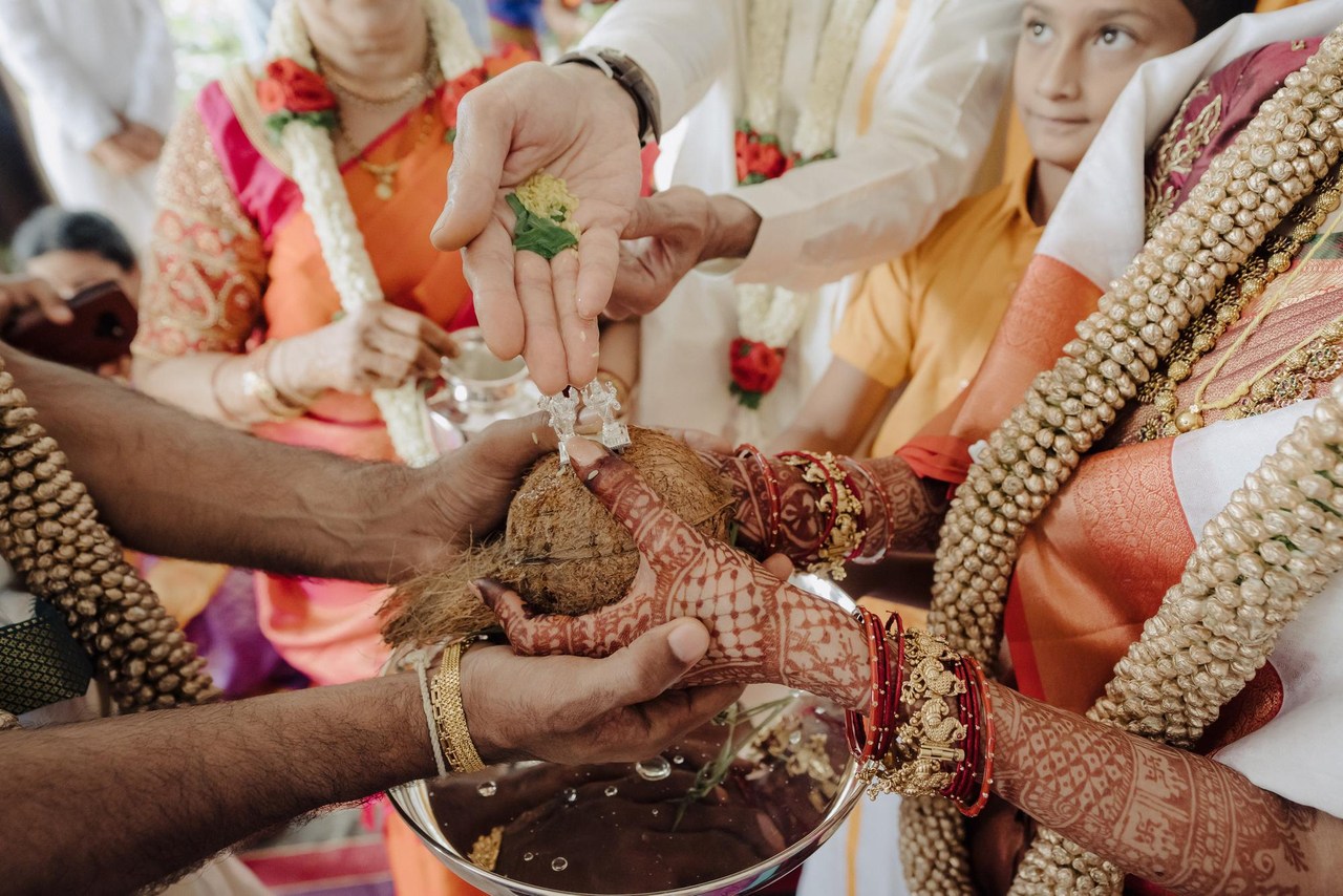 Love. Deepika & Vishwajeeth — Telugu Wedding, The Peacock Grove