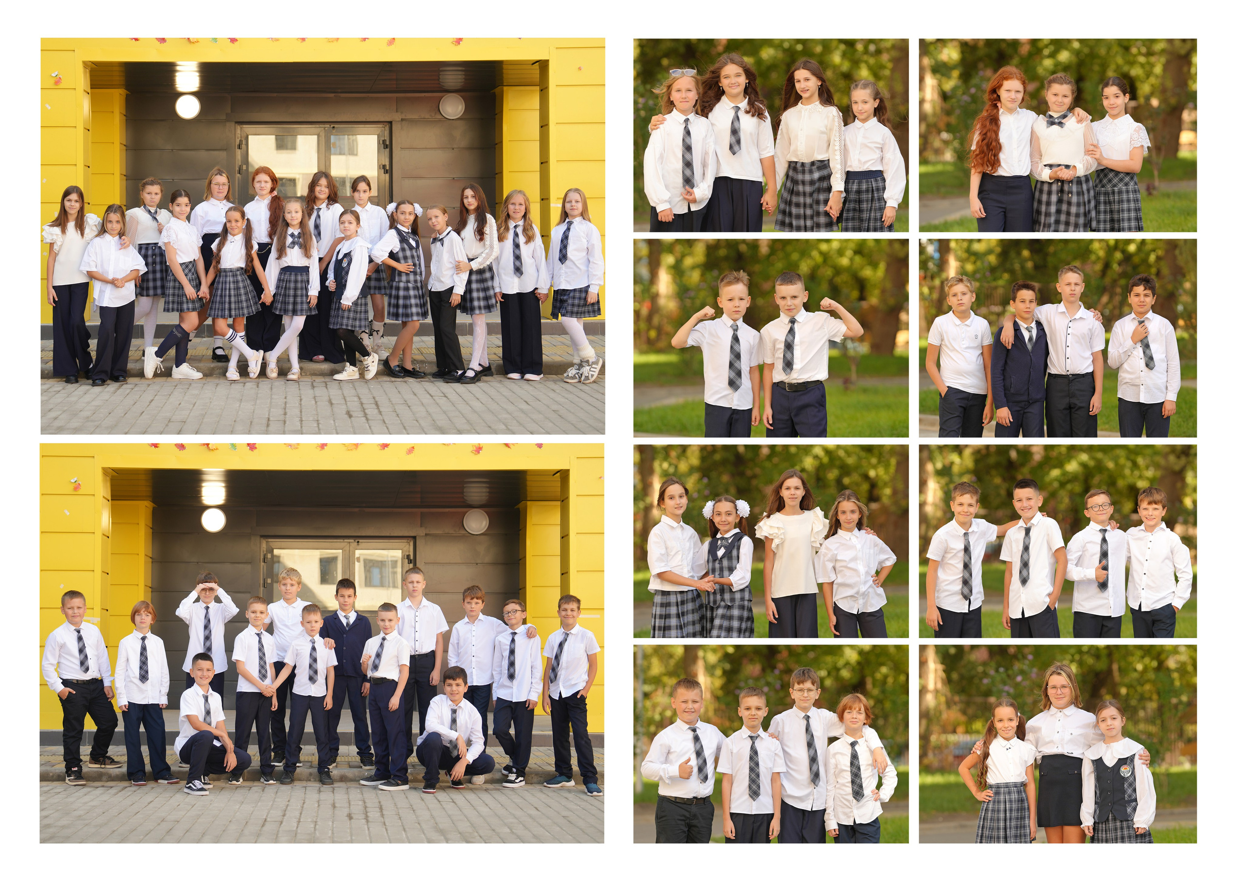 ШКОЛА 104 ф — 4 «Е» класс. Красивый выпускной альбом в Краснодаре