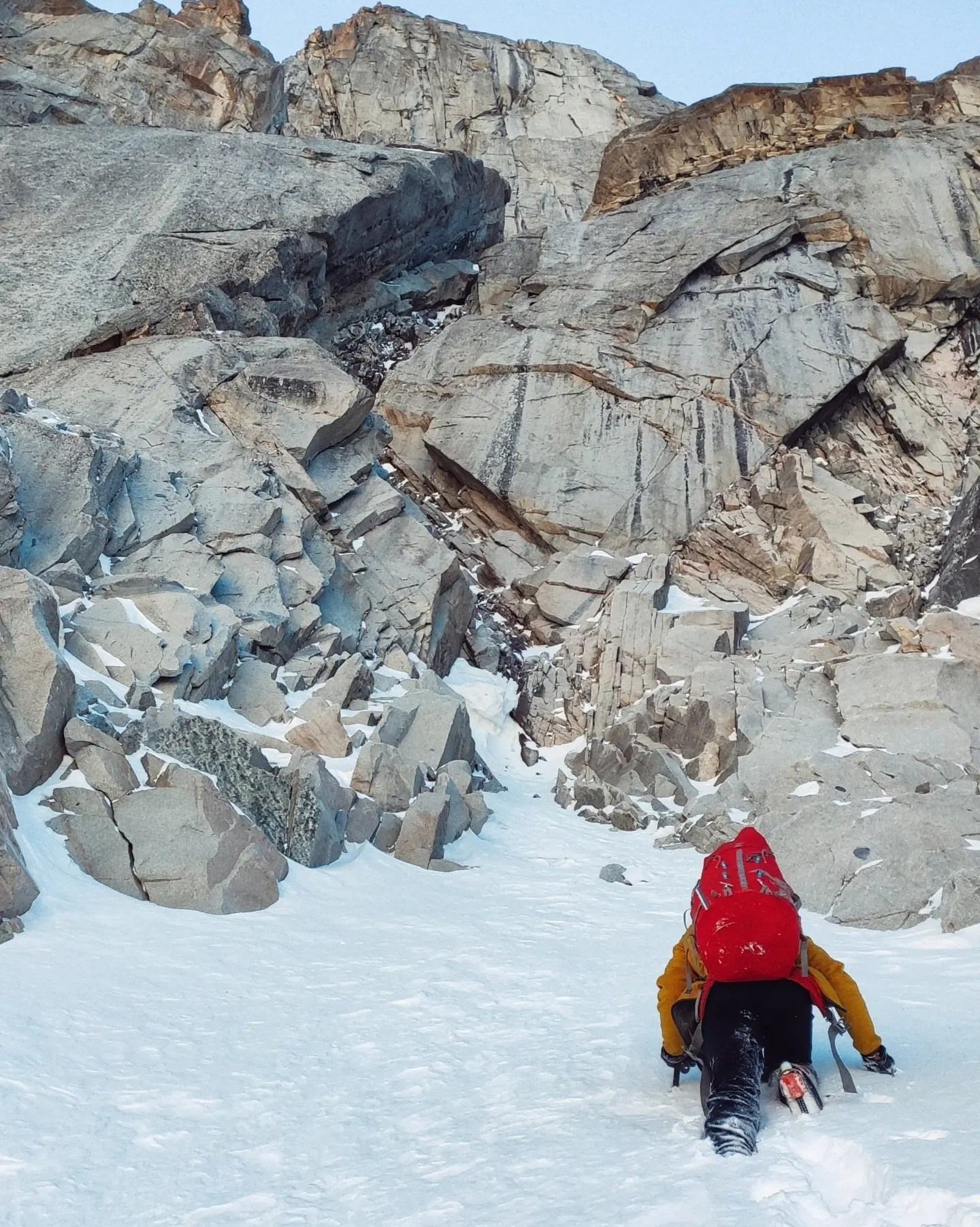 Зима, февраль. Северная стена Бокса. Премия Стальной Ангел