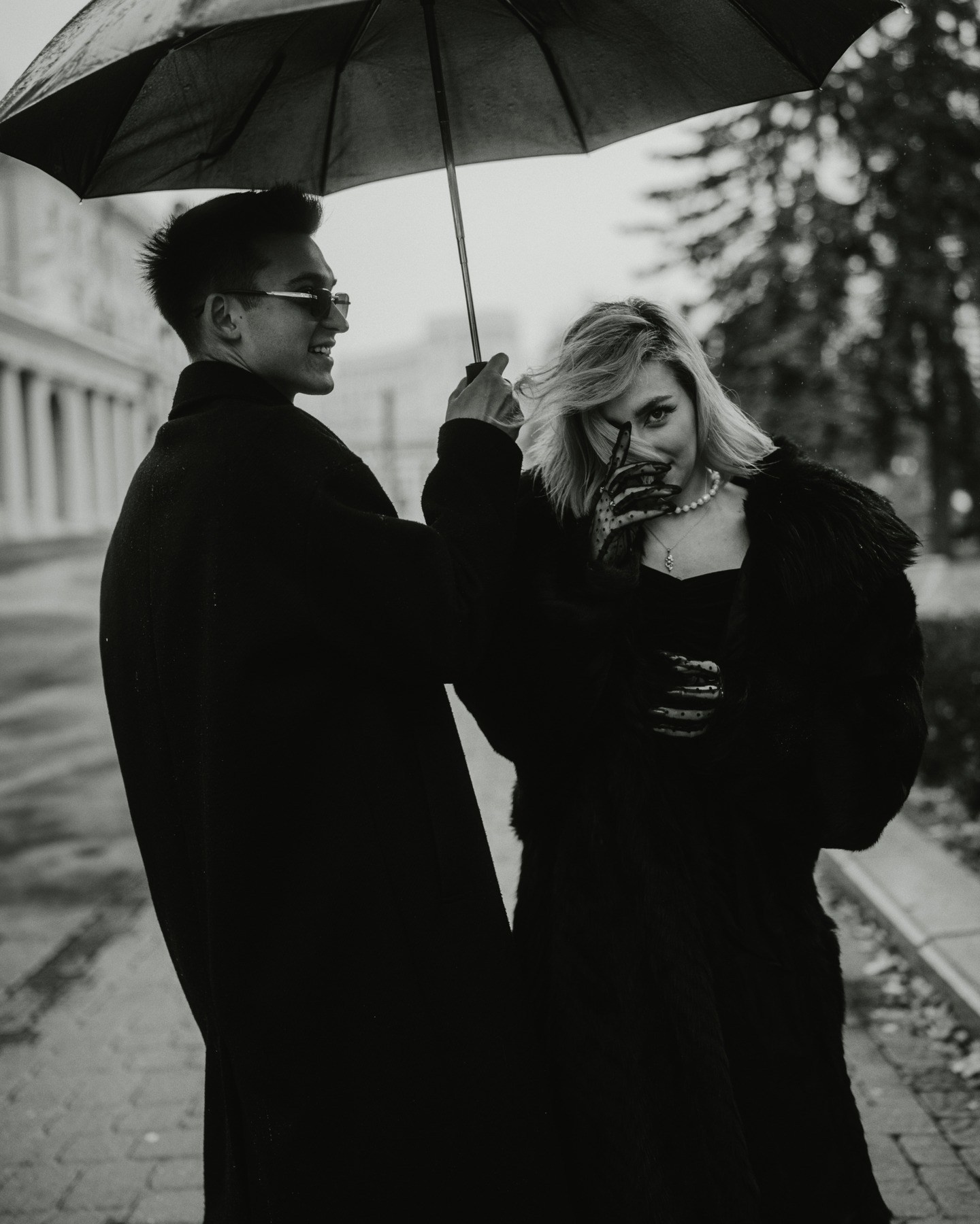 Парная съёмка love story на берегу реки Свислочь