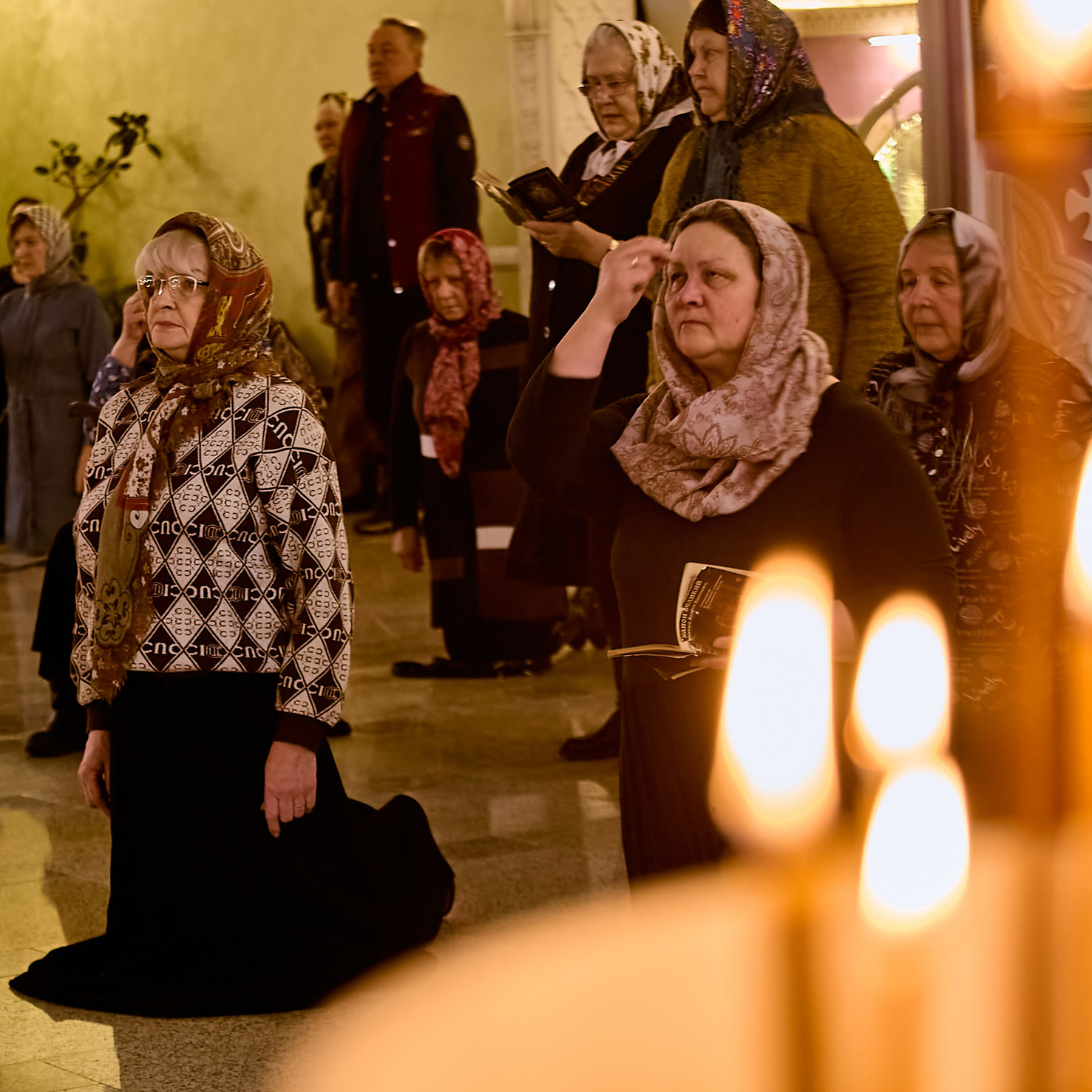 Фотографии молебен в храме