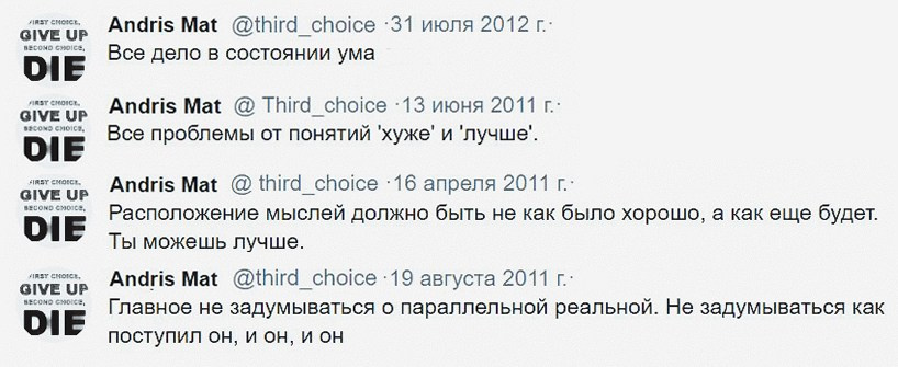 Twitter. ХРОНИКИ ХРОНОСА