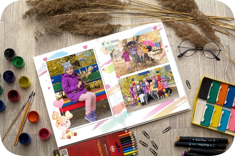 Виньетка на выпускной альбом | Детские сады. Выпускные альбомы Челябинск | Школьный фотограф — Надежда Белоусова