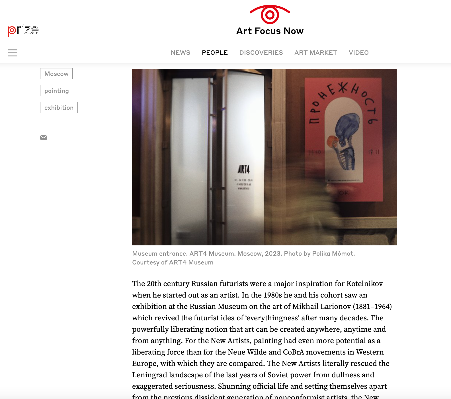 Exhibitions and…. POLINA MÔMOT