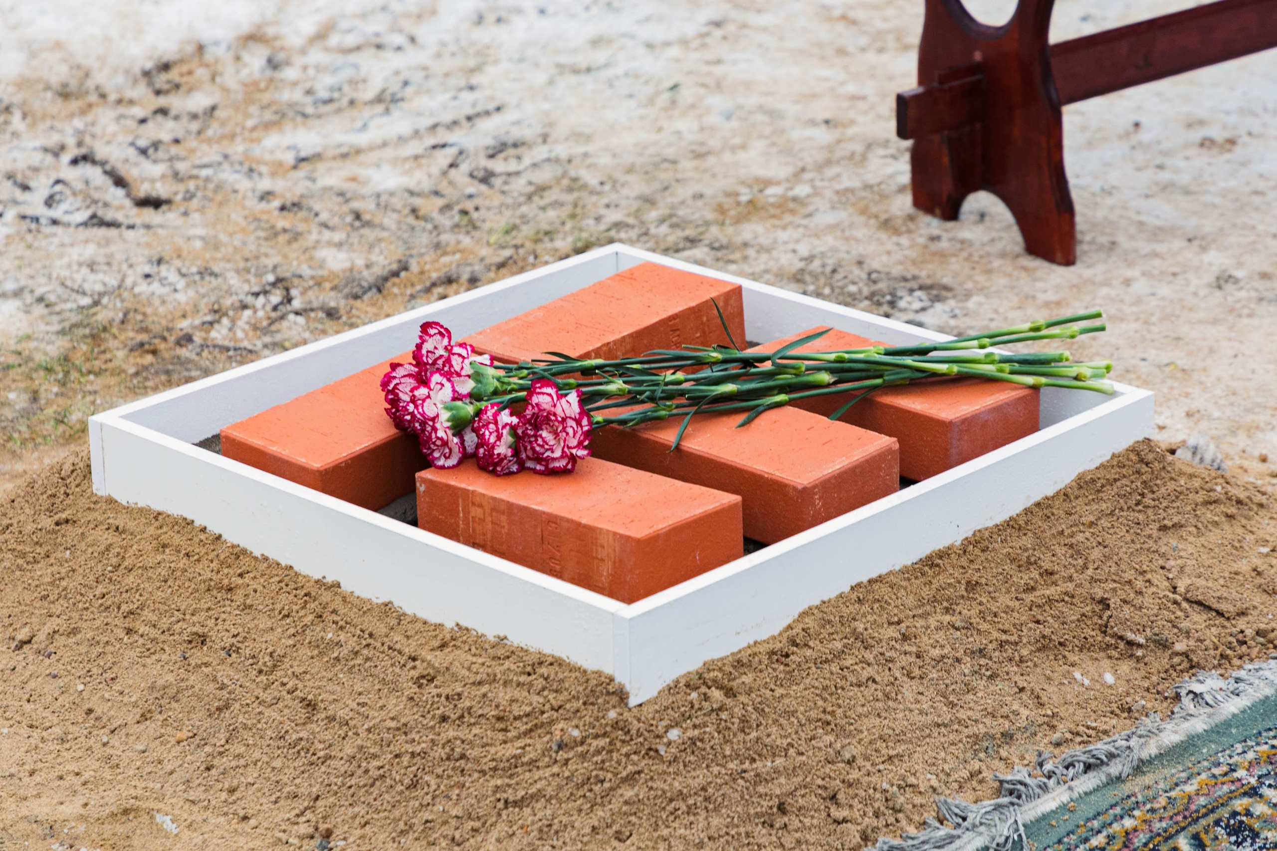 Церемония закладки первого кирпича в фундамент нового музея Блокады Ленинграда. Репортажный и концертный фотограф в Санкт-Петербурге Адмакина Дарья