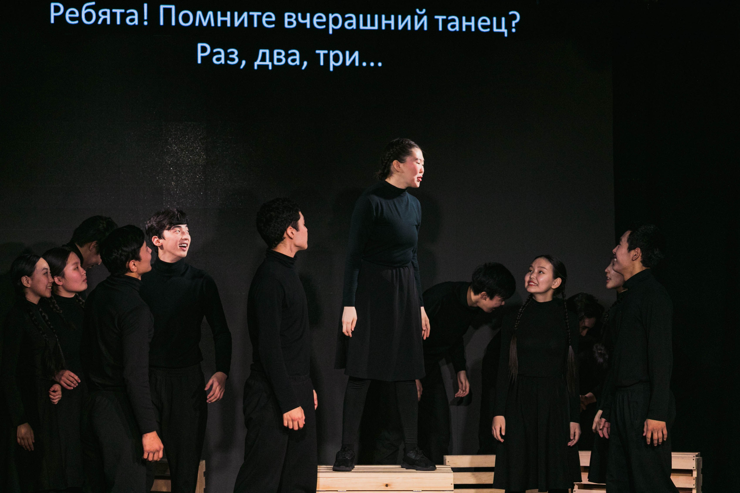 Спектакль "Несыгранные роли" студенческого театра Якутского колледжа культуры и искусства, 2024 г. Фотограф; Адмакина Дарья