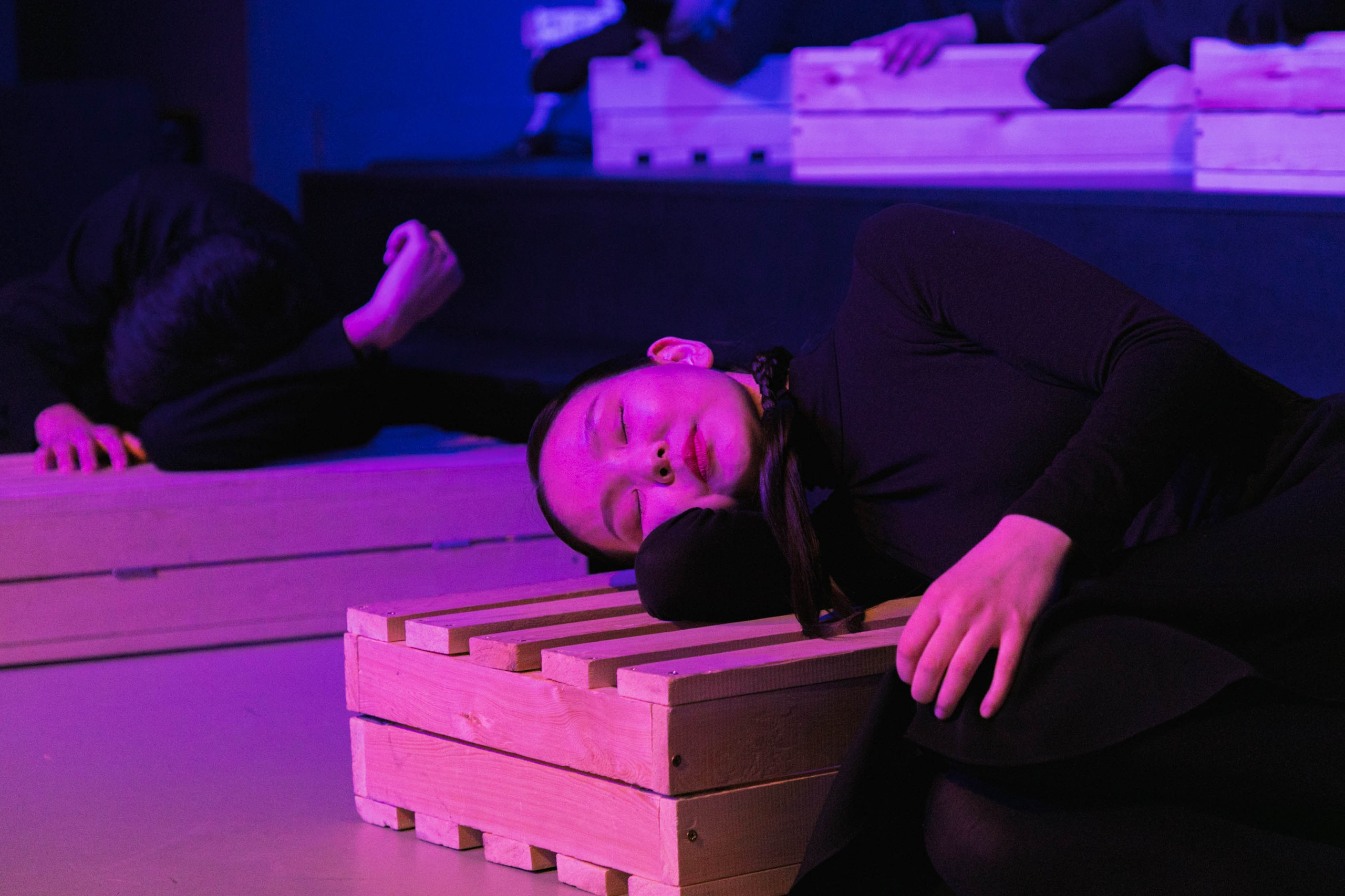 Спектакль "Несыгранные роли" студенческого театра Якутского колледжа культуры и искусства, 2024 г. Фотограф; Адмакина Дарья