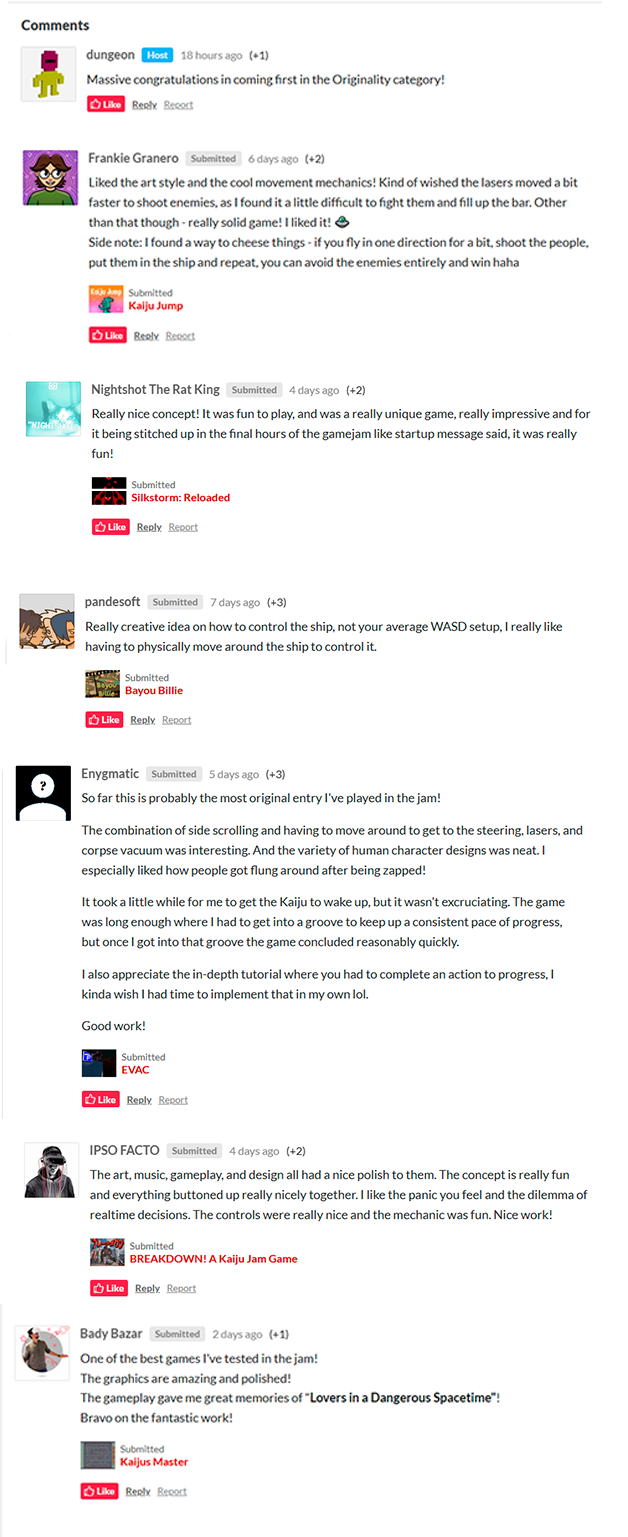 “Kaiju Harvester” — Jam Project. Nikita Shershakov — Level Design