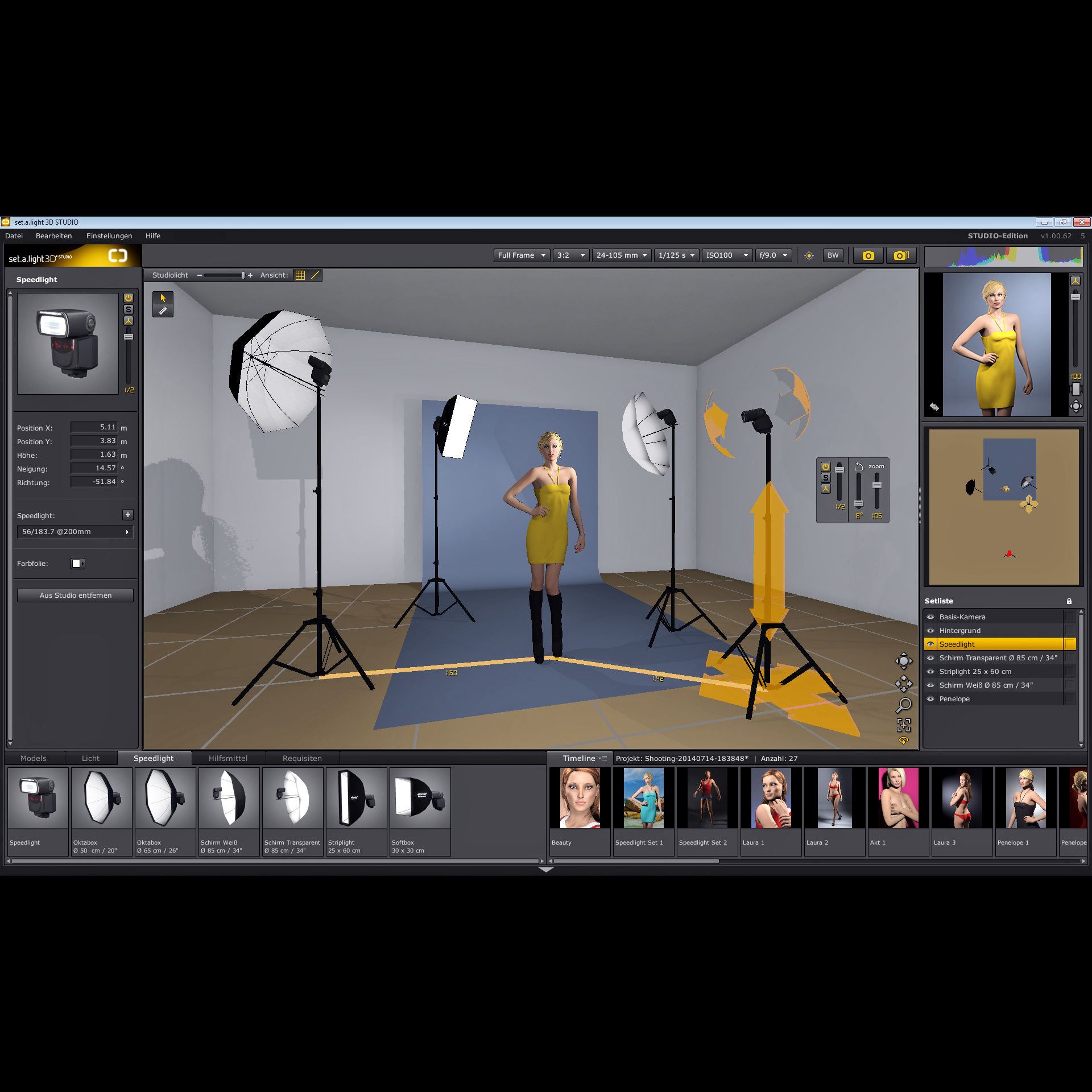 Программа для обучения по студийному свету. Воркшопы для фотографов в Москве и по всей России