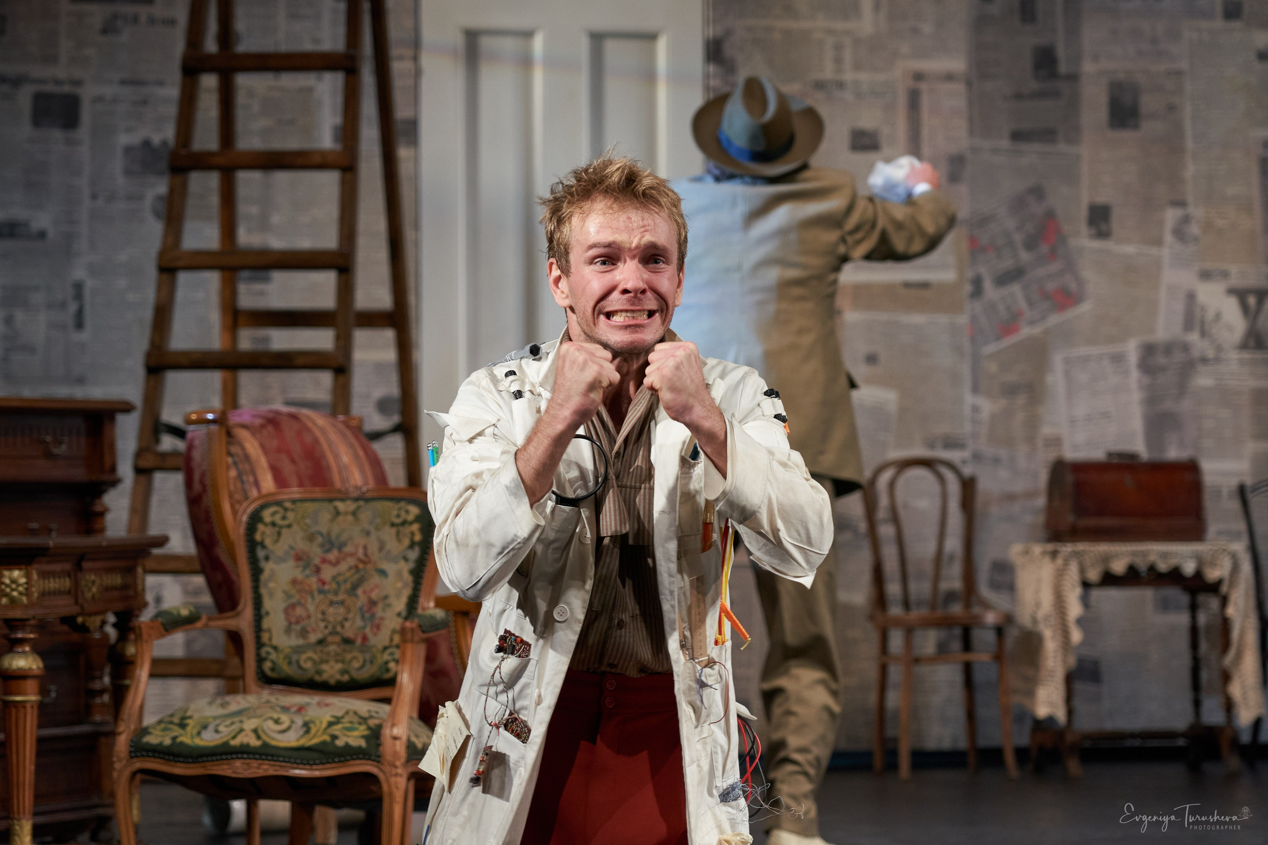 «Иван Васильевич» — премьера, открывшая сотый сезон Театра Сатиры. Фотограф Евгения Турушева