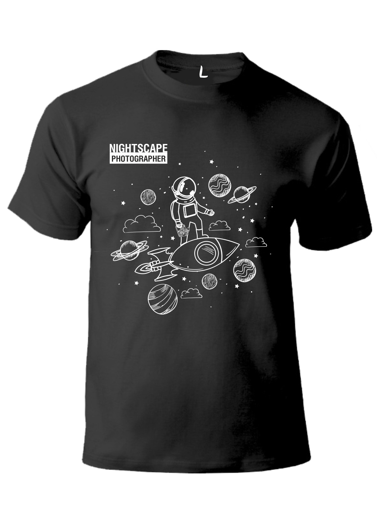 Тематическая футболка настоящего ночного фотографа. Фотограф Константин Шамин