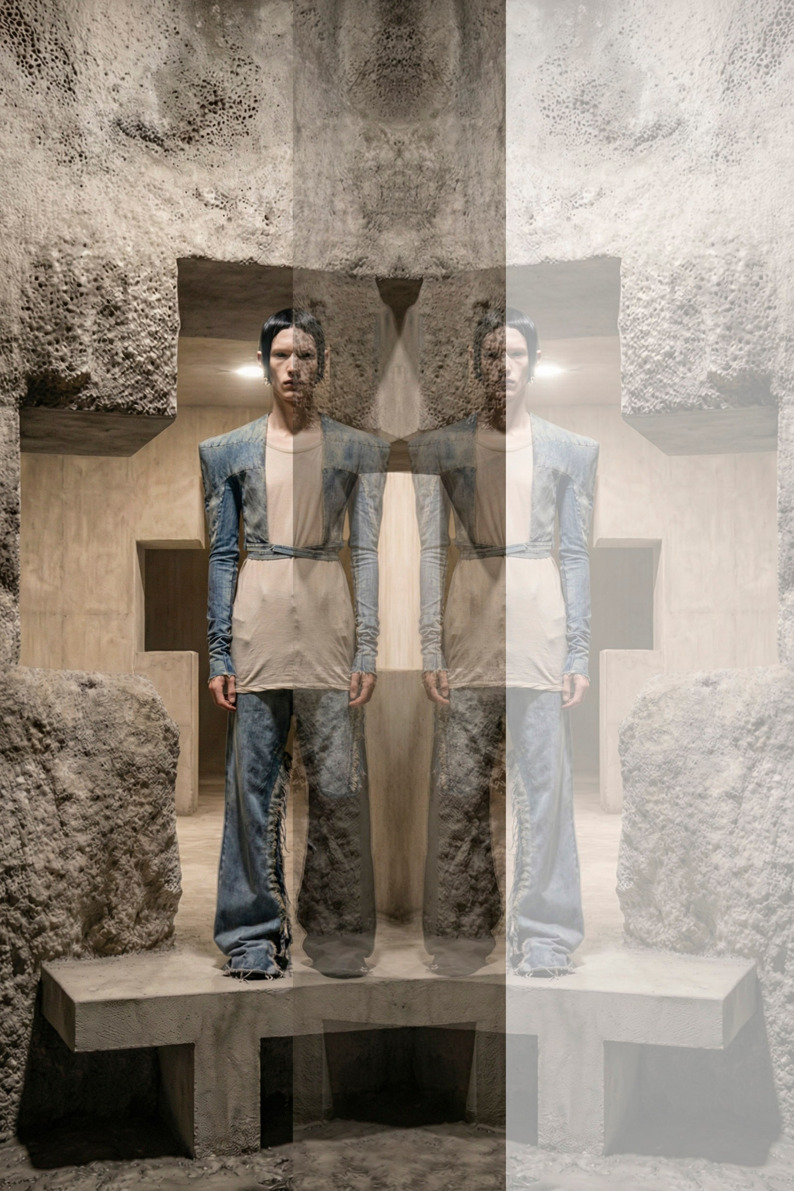 RICK OWENS. Фотограф и ai креатор для брендов Москва Люся Мамонова