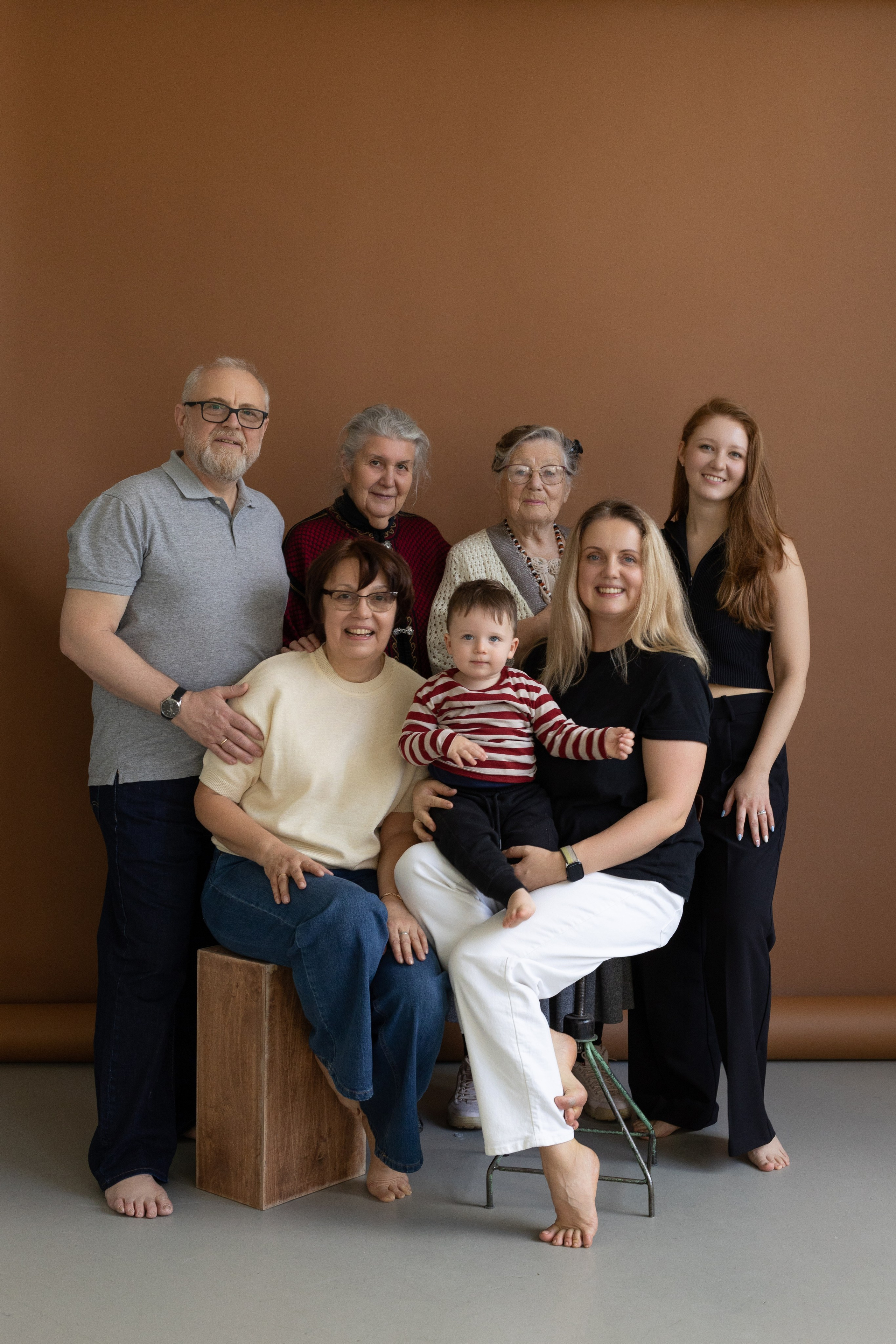 Леон и его семья