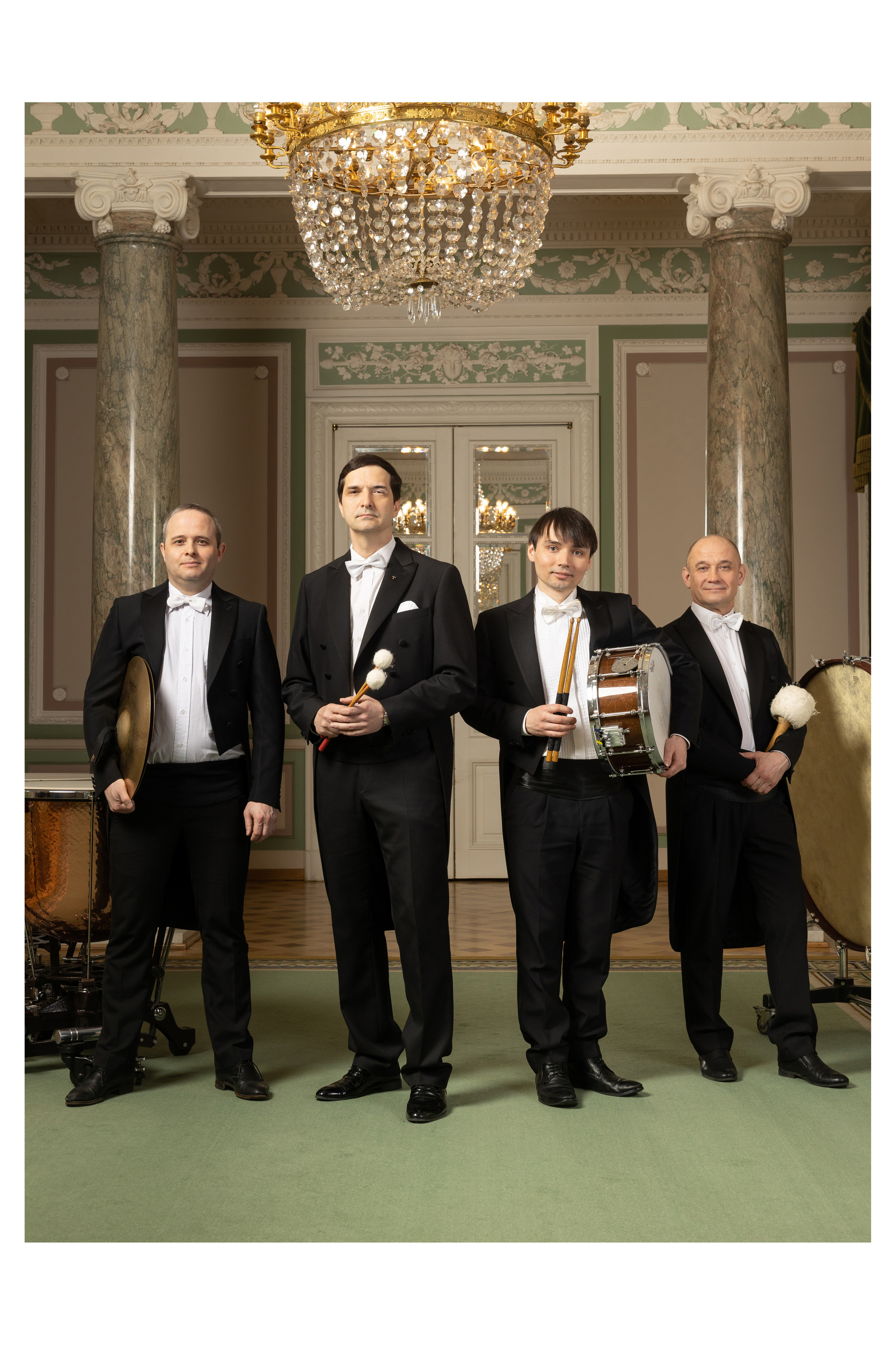 Съемка оркестровых групп Филармонии им. Д. С. Шостаковича