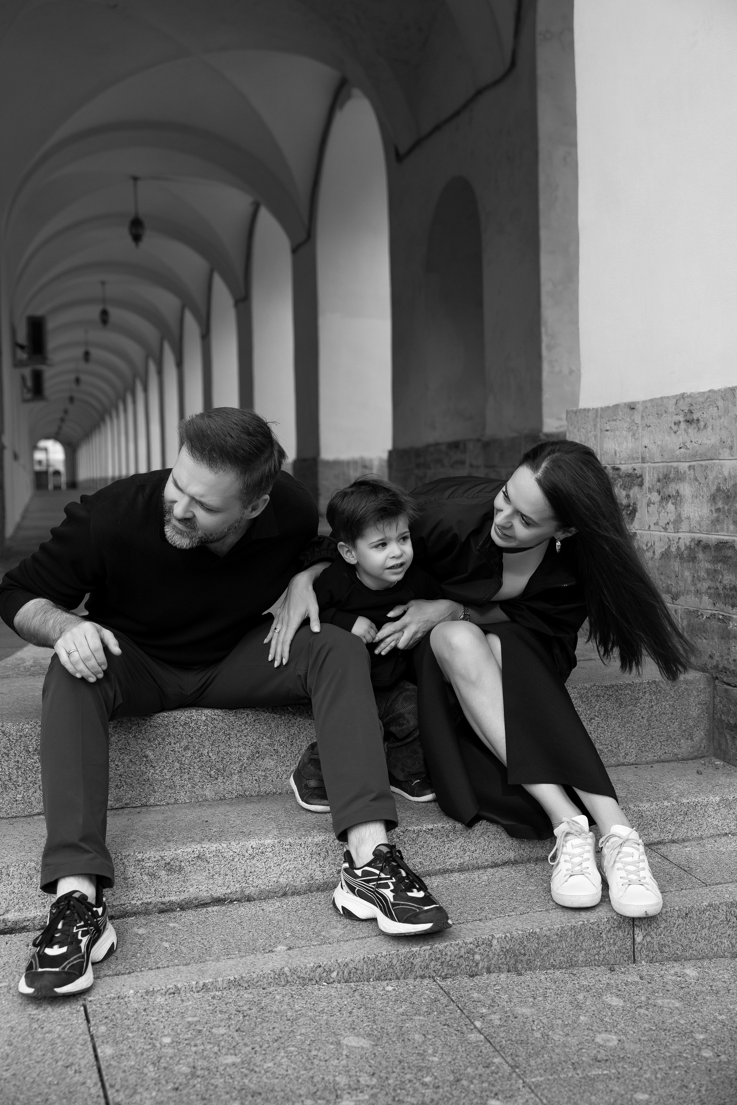 Кристина, Леша и Марк