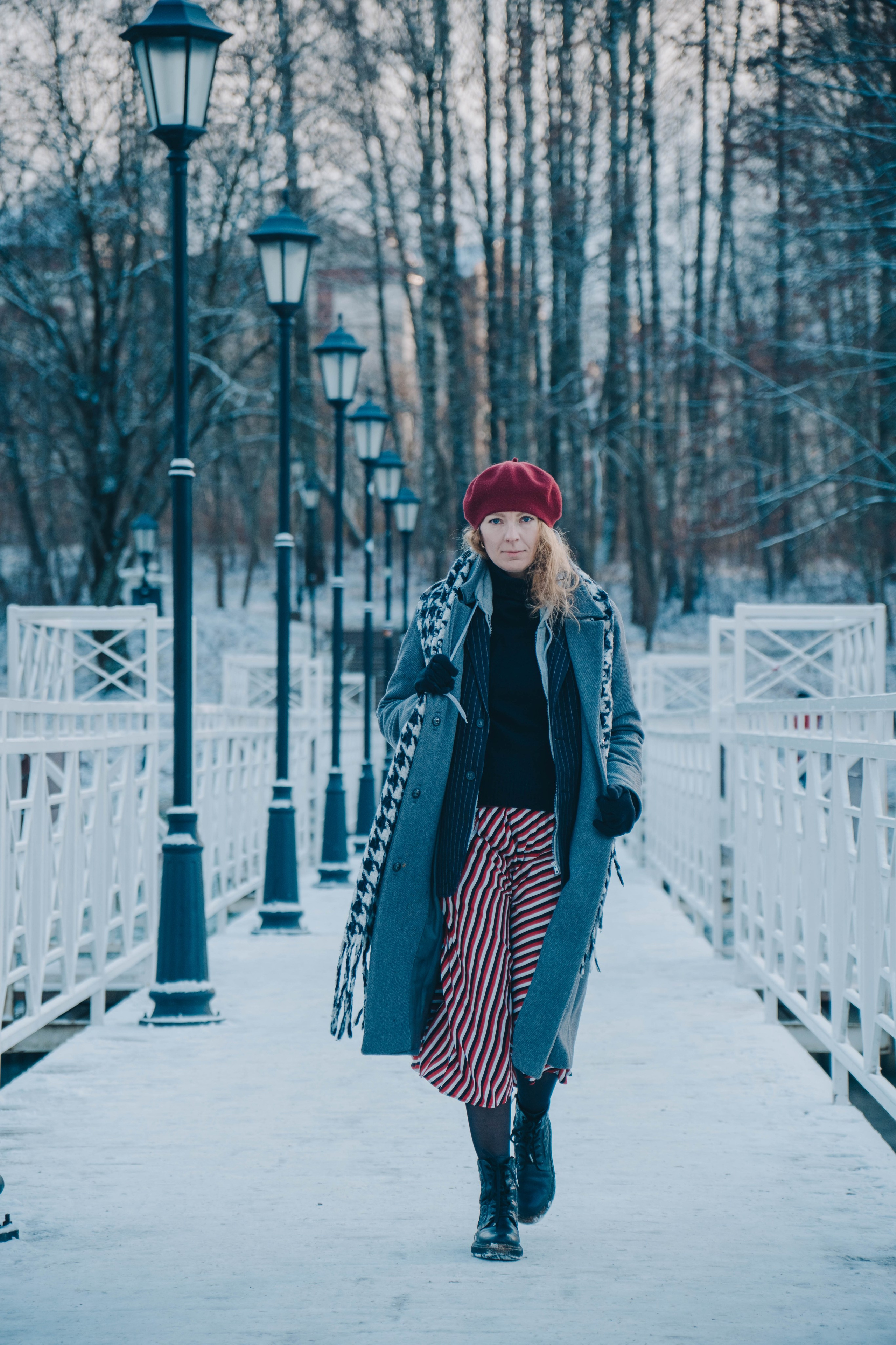 Анна 40 лет. Кто сказал что зимой на улице не интересно фотографироваться?