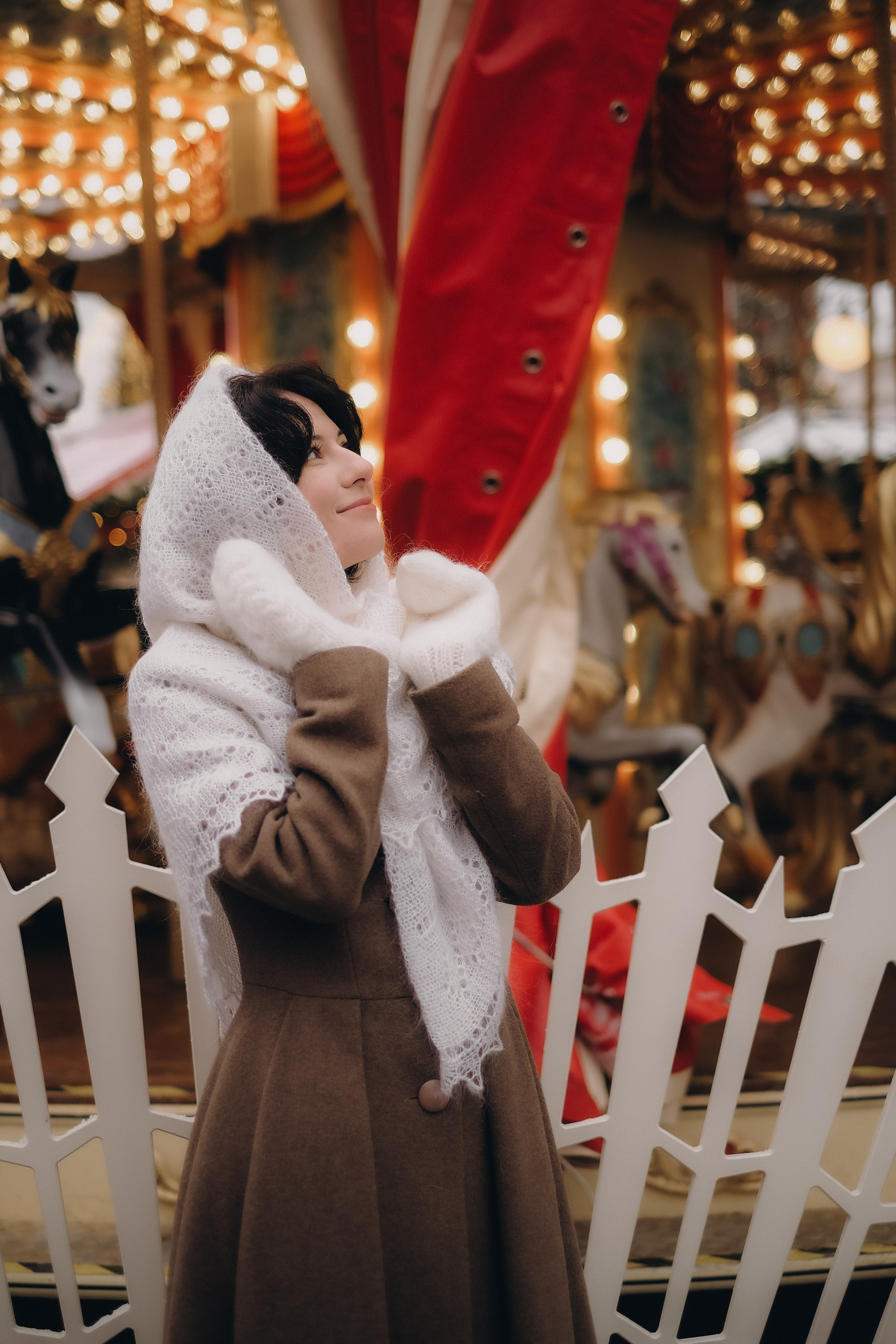 На рождественской ярмарке