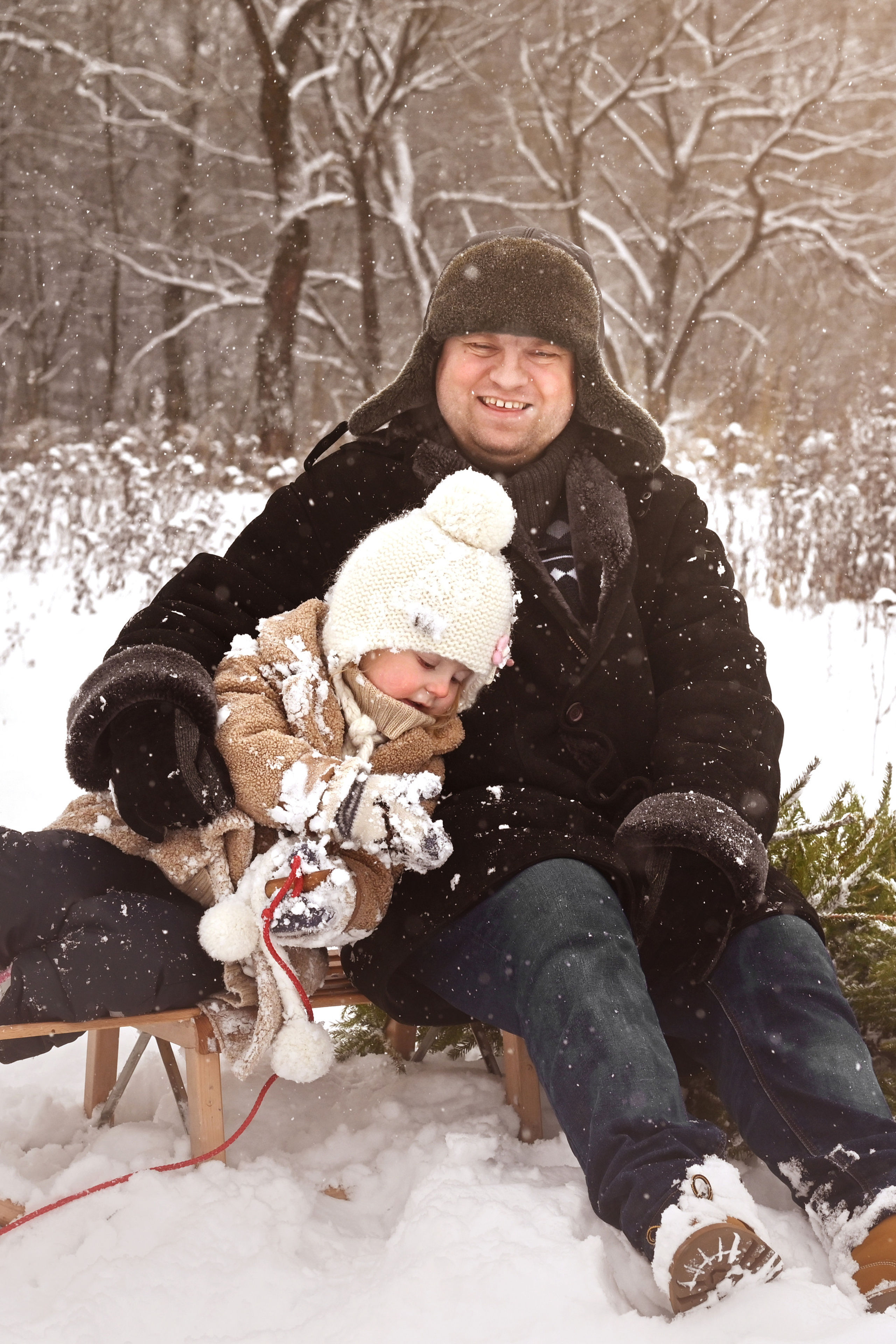 Новогодняя история дочки и папы