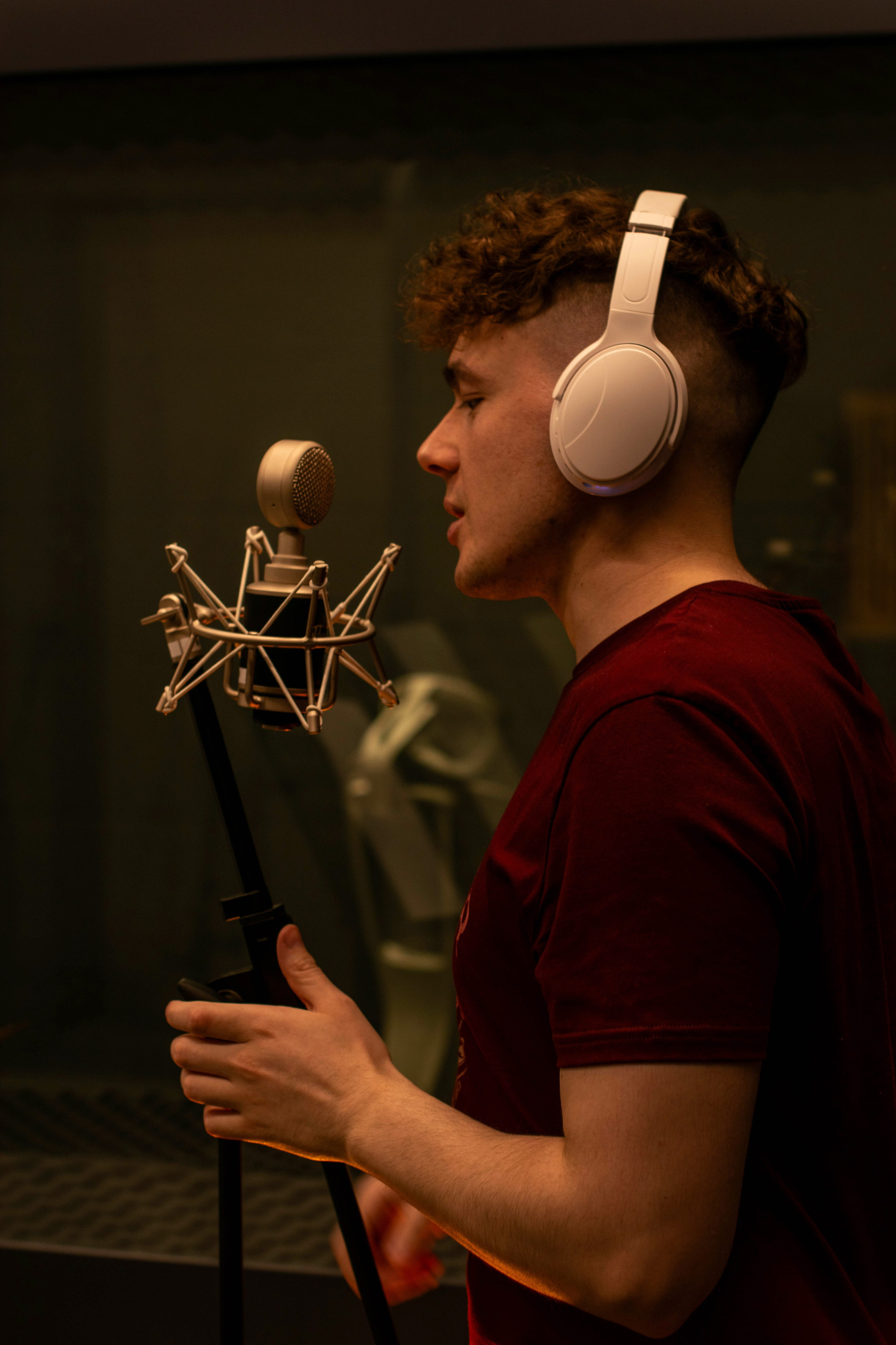 Портретная фотосессия в музыкальной студии. Портретный фотограф в Казани Кодылева Диана