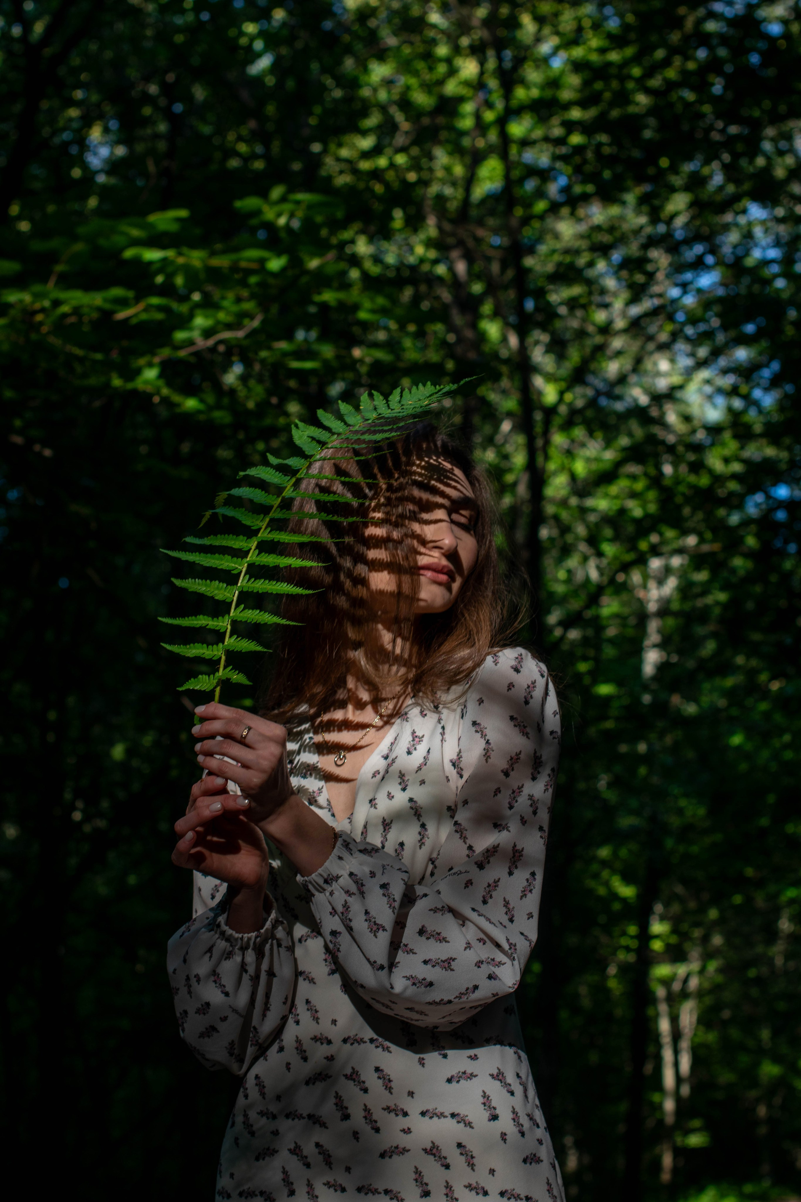 Индивидуальная фотосессия в лесу. Портретный фотограф в Казани Кодылева Диана