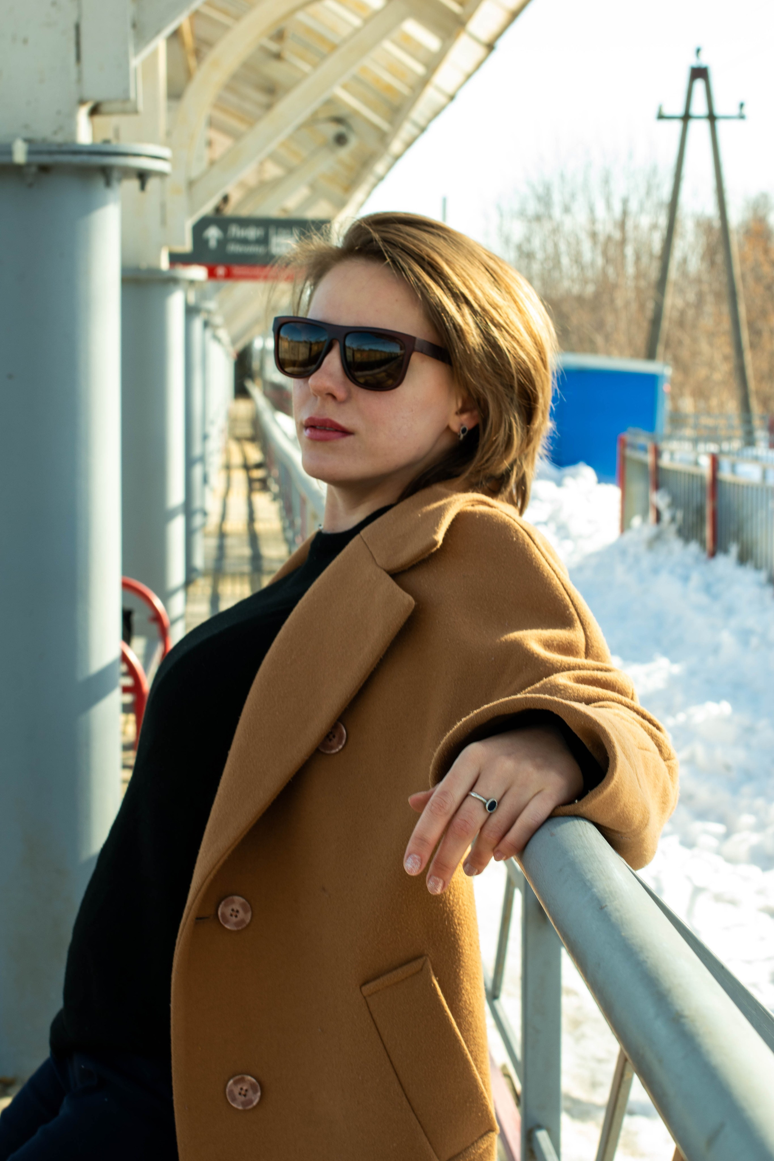 Фотосессия в Казанском вокзале. Портретный фотограф в Казани Кодылева Диана