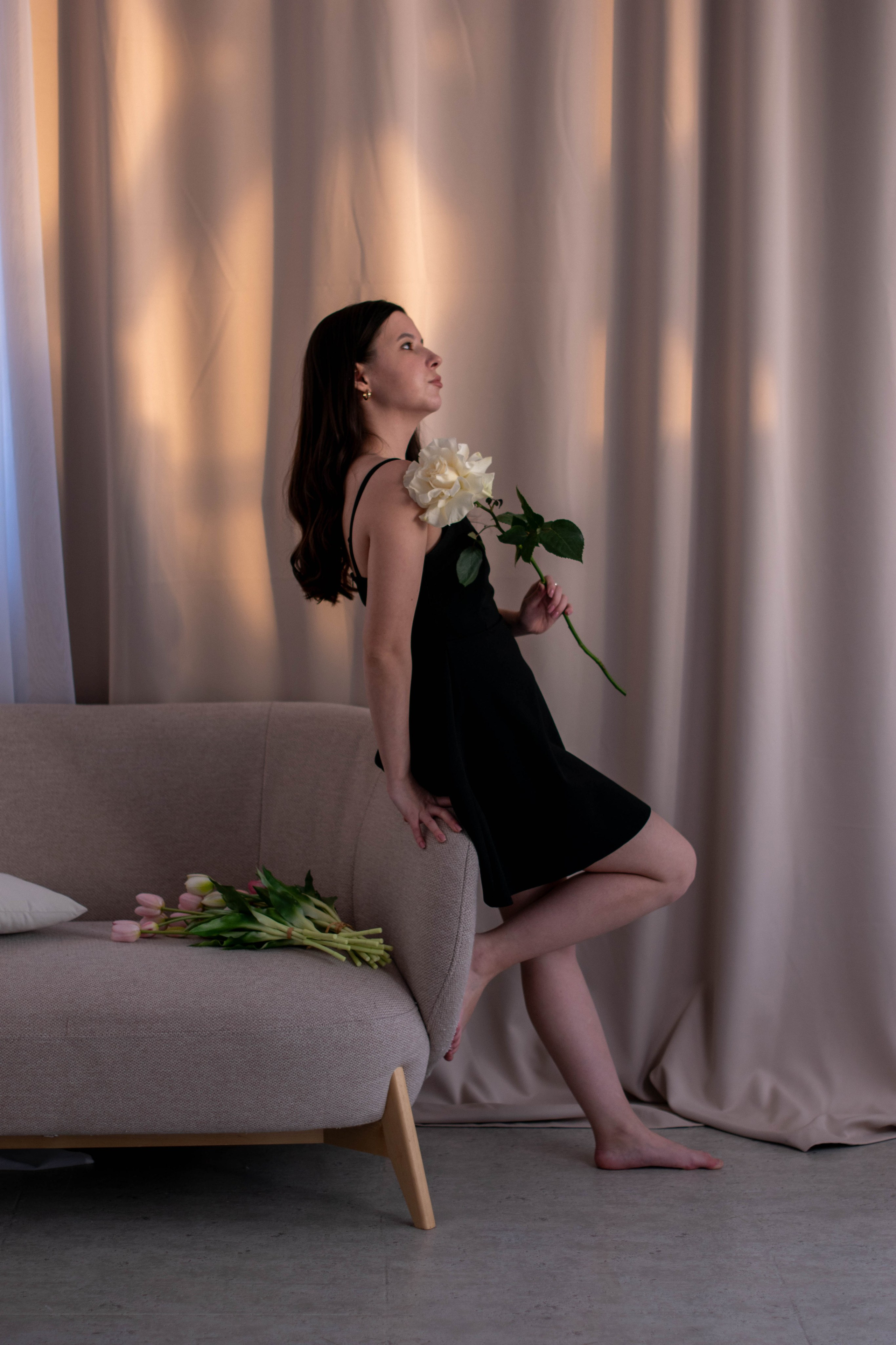 Женская студийная фотосессия. Портретный фотограф в Казани Кодылева Диана