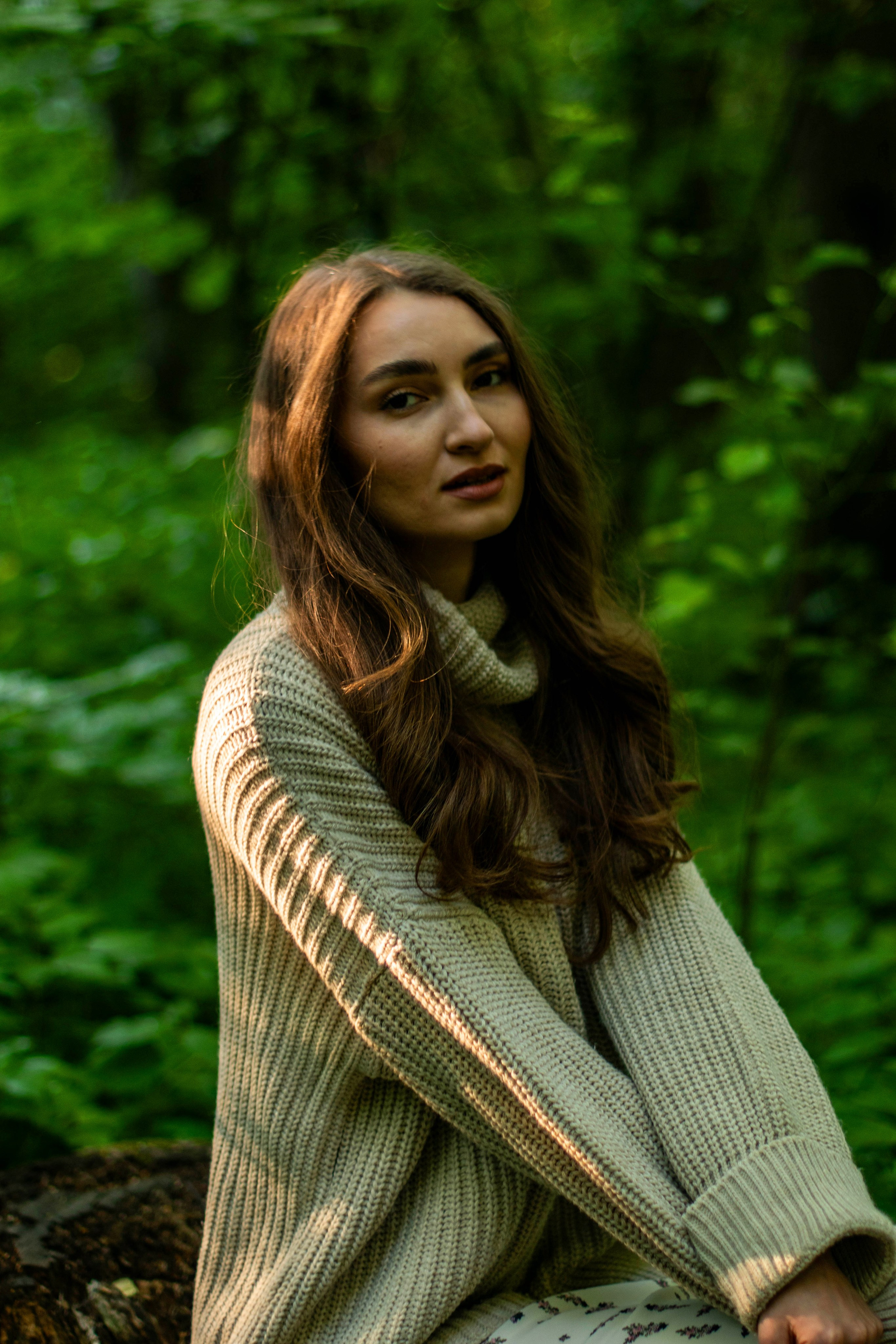 Индивидуальная фотосессия в лесу. Портретный фотограф в Казани Кодылева Диана