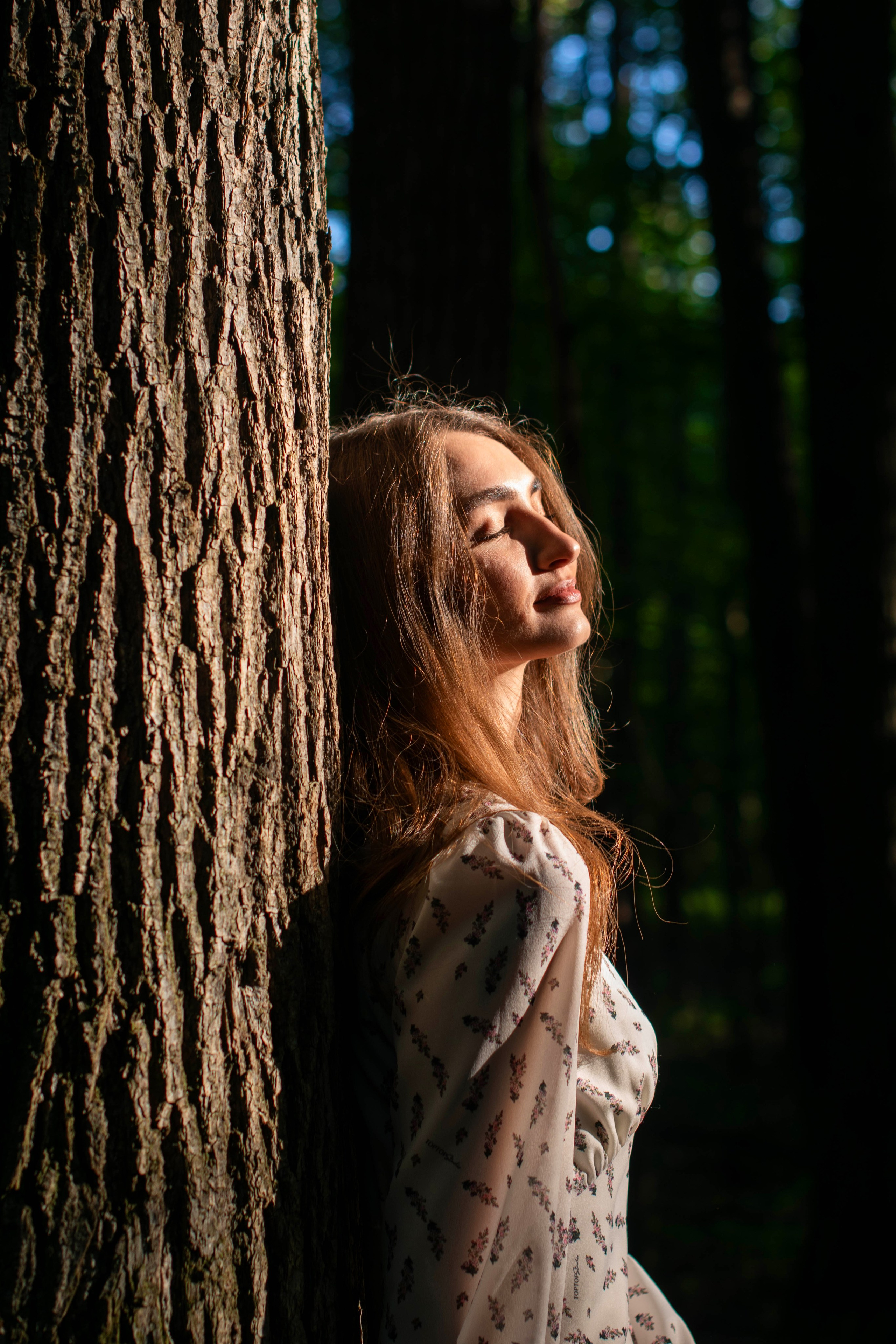 Индивидуальная фотосессия в лесу. Портретный фотограф в Казани Кодылева Диана