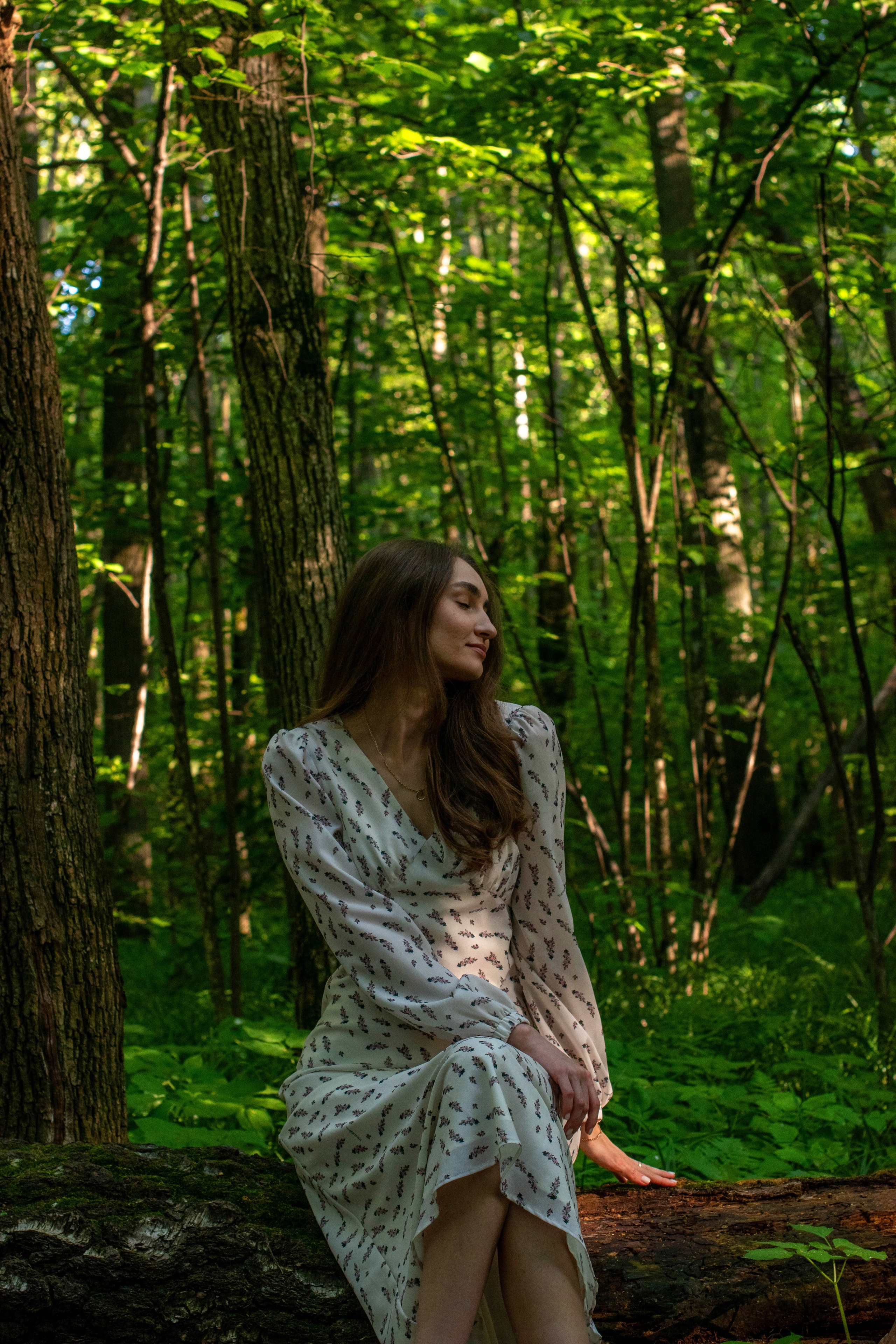 Индивидуальная фотосессия в лесу. Портретный фотограф в Казани Кодылева Диана