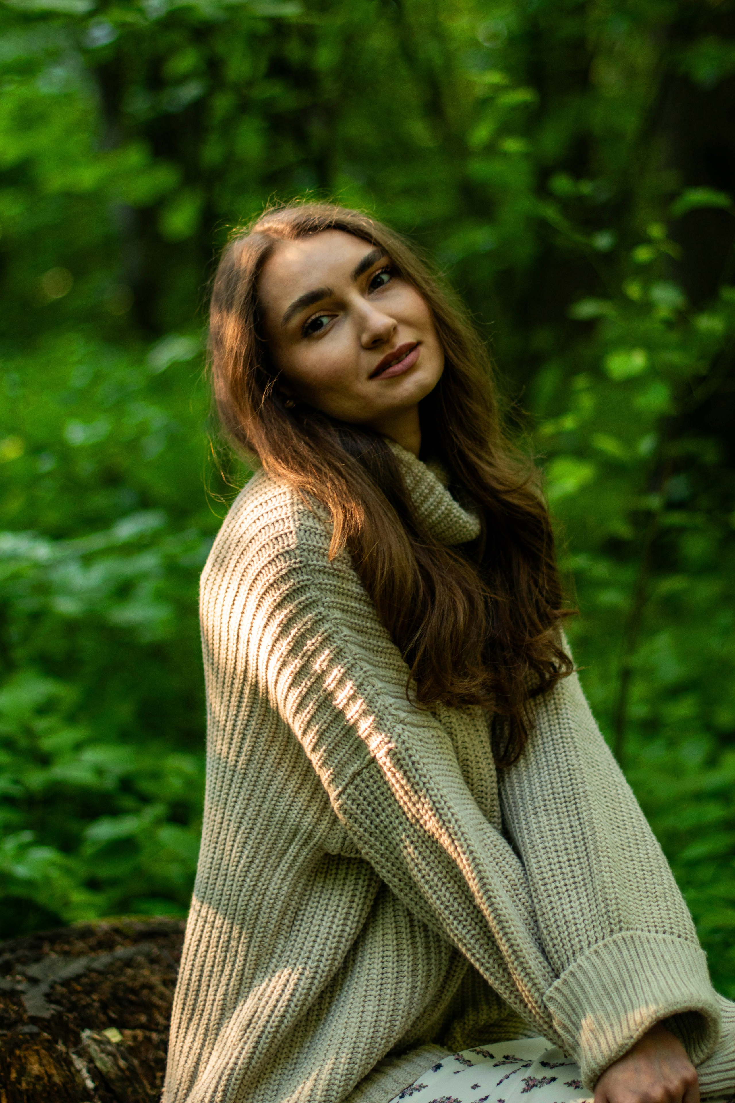 Индивидуальная фотосессия в лесу. Портретный фотограф в Казани Кодылева Диана