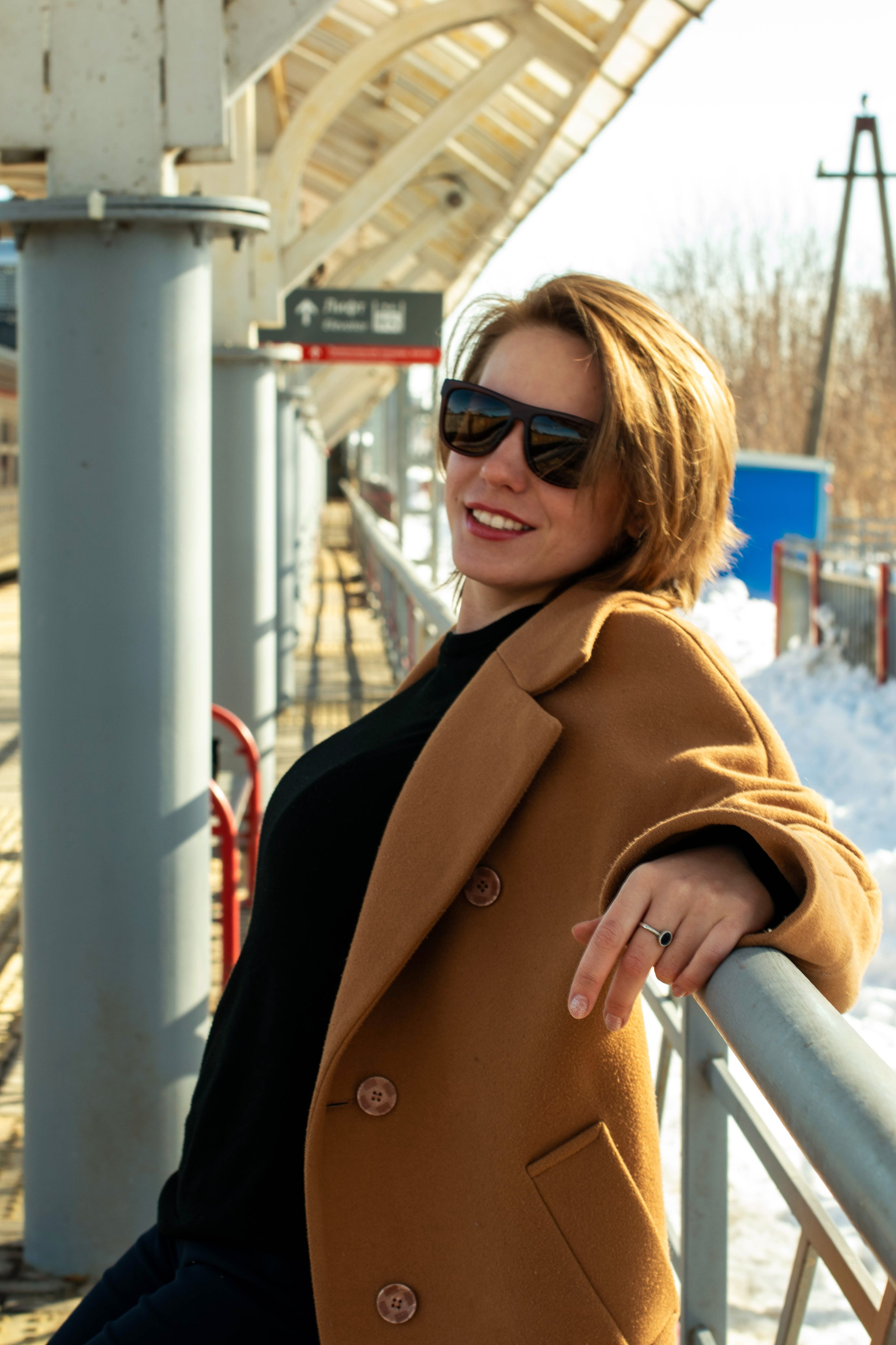 Фотосессия в Казанском вокзале. Портретный фотограф в Казани Кодылева Диана