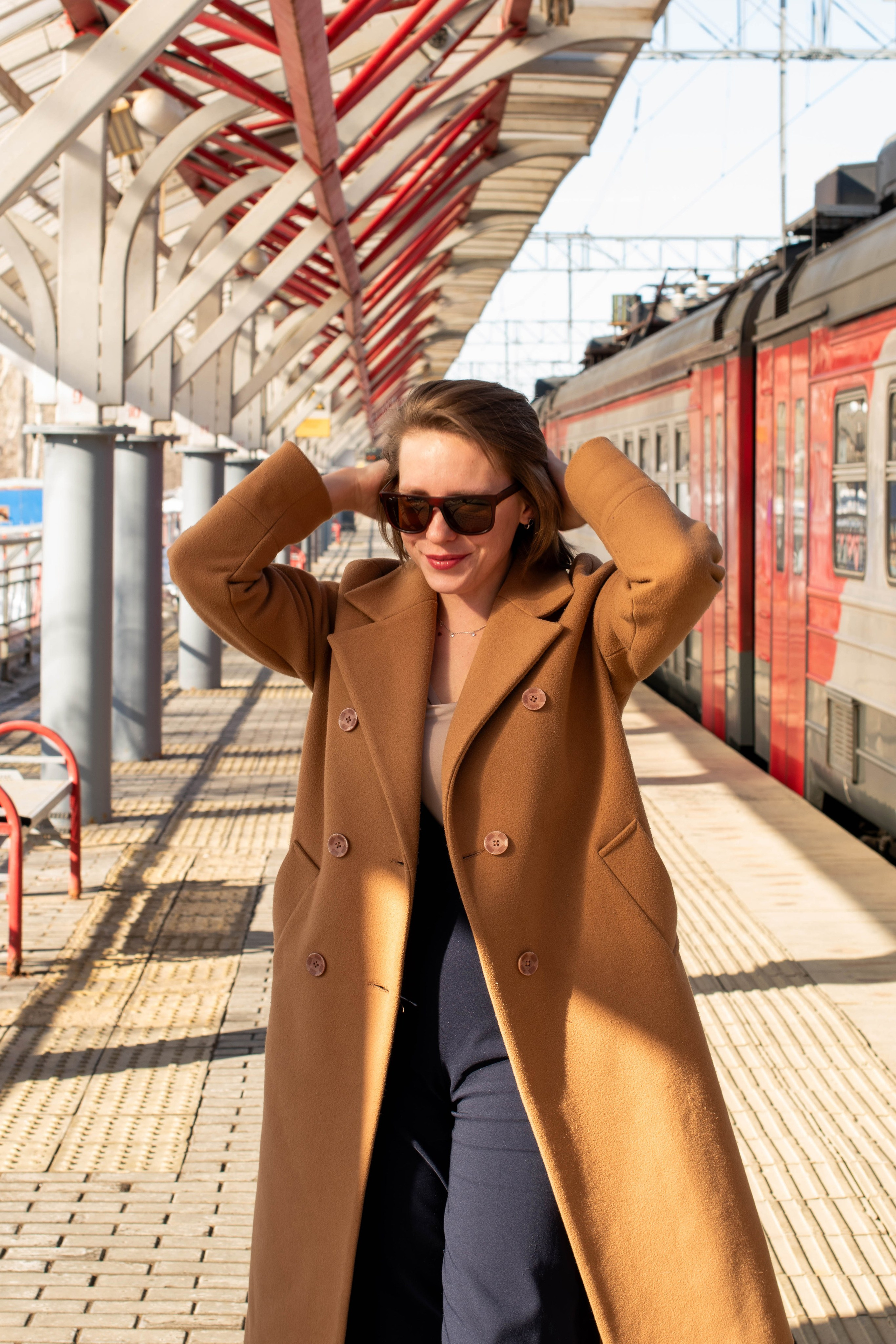 Фотосессия в Казанском вокзале. Портретный фотограф в Казани Кодылева Диана